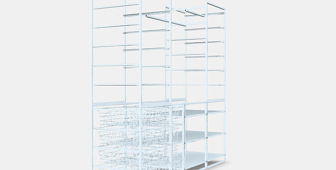 JONAXEL cabinet combination 3D model 4