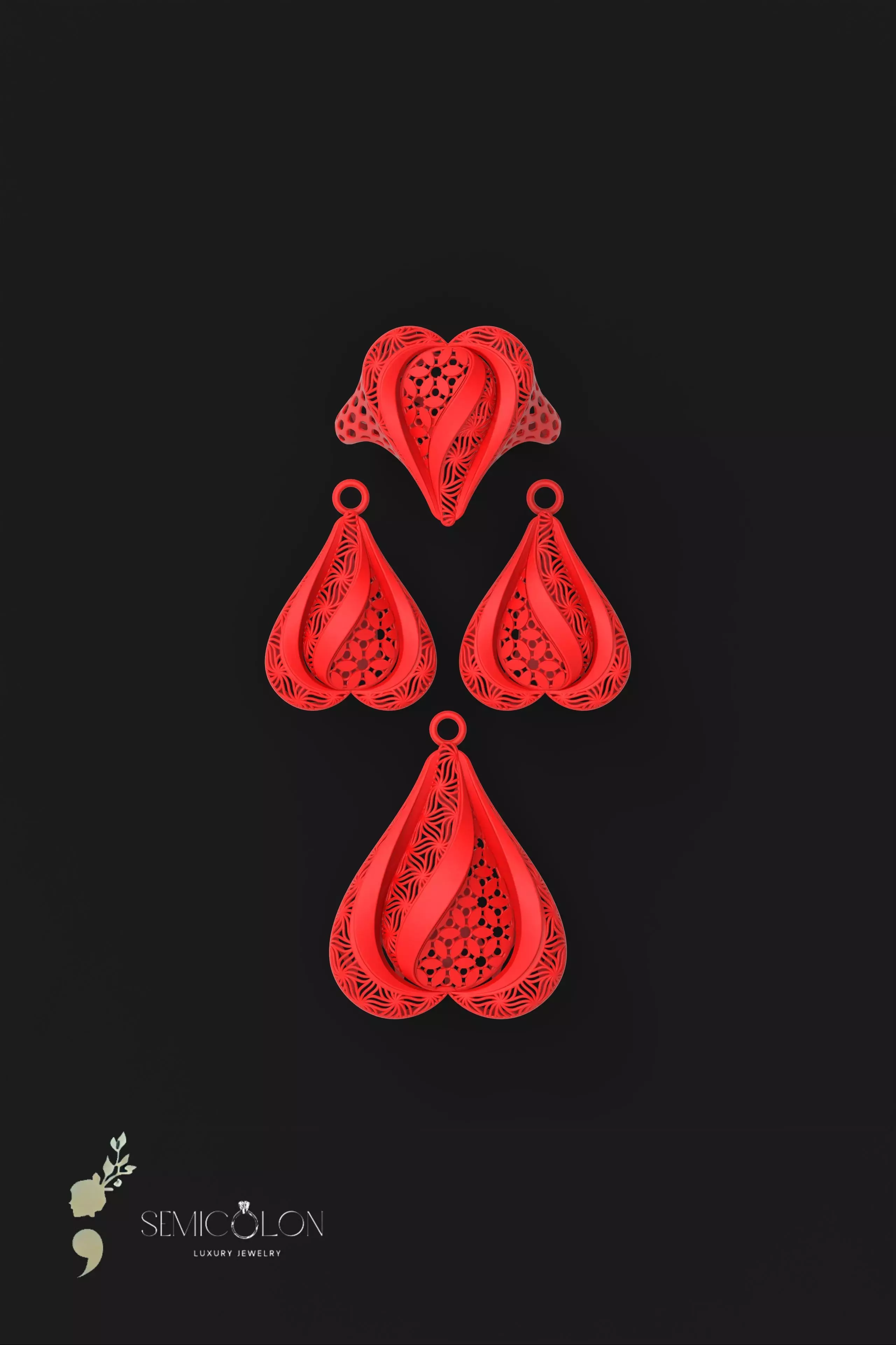 Half set 3D print model_0