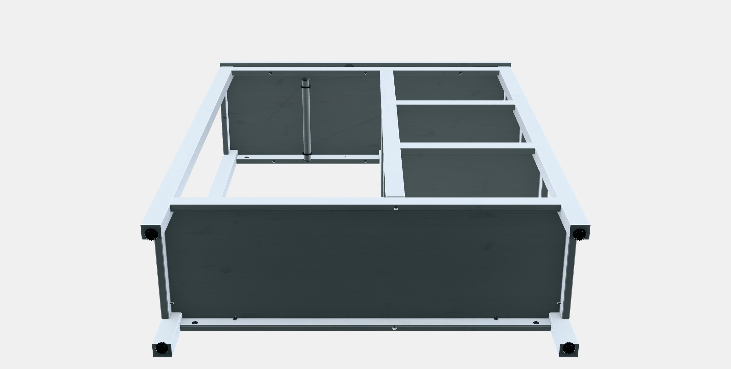 HEMNES closet open 3D model_8