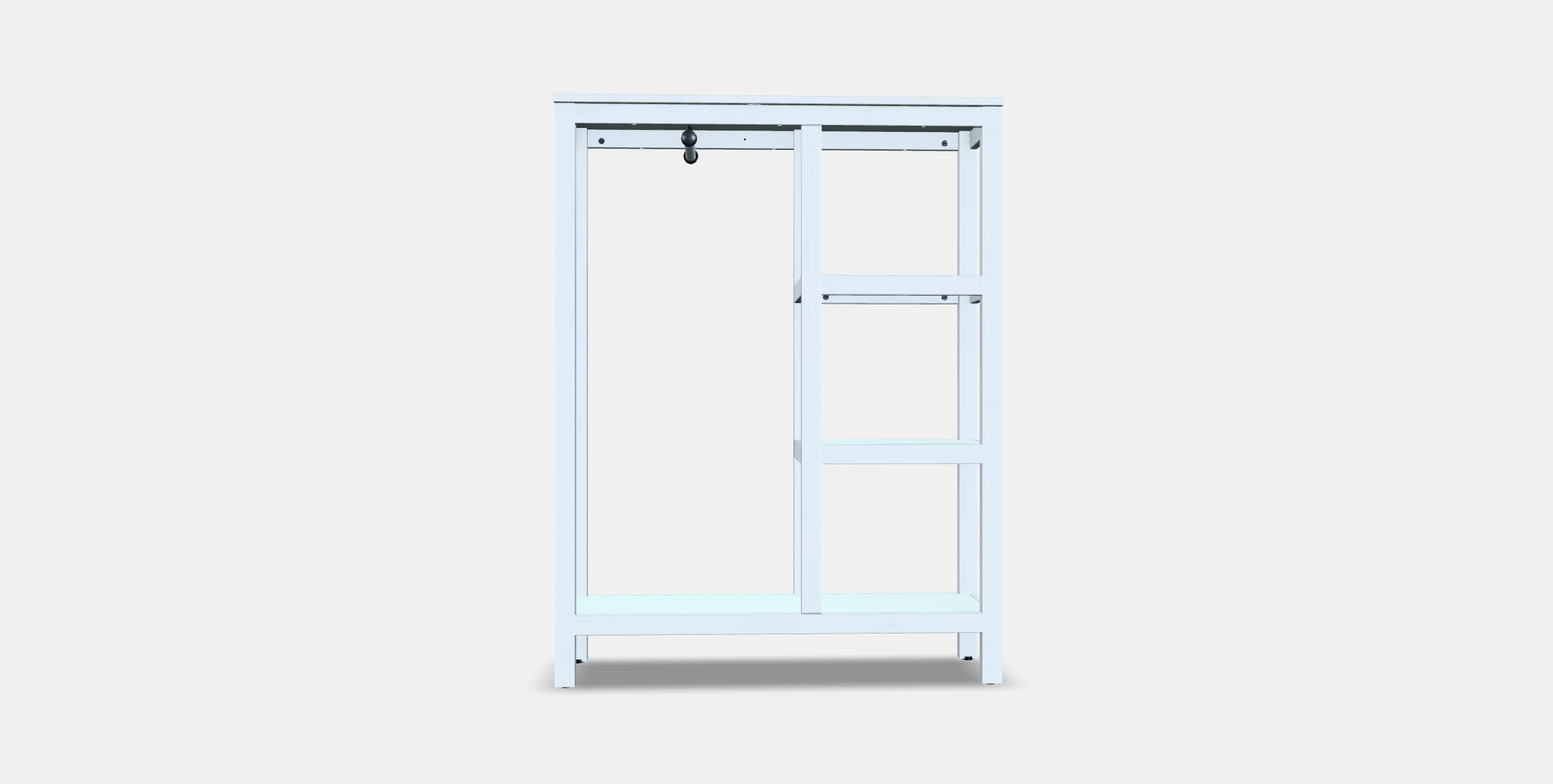 HEMNES closet open 3D model_14