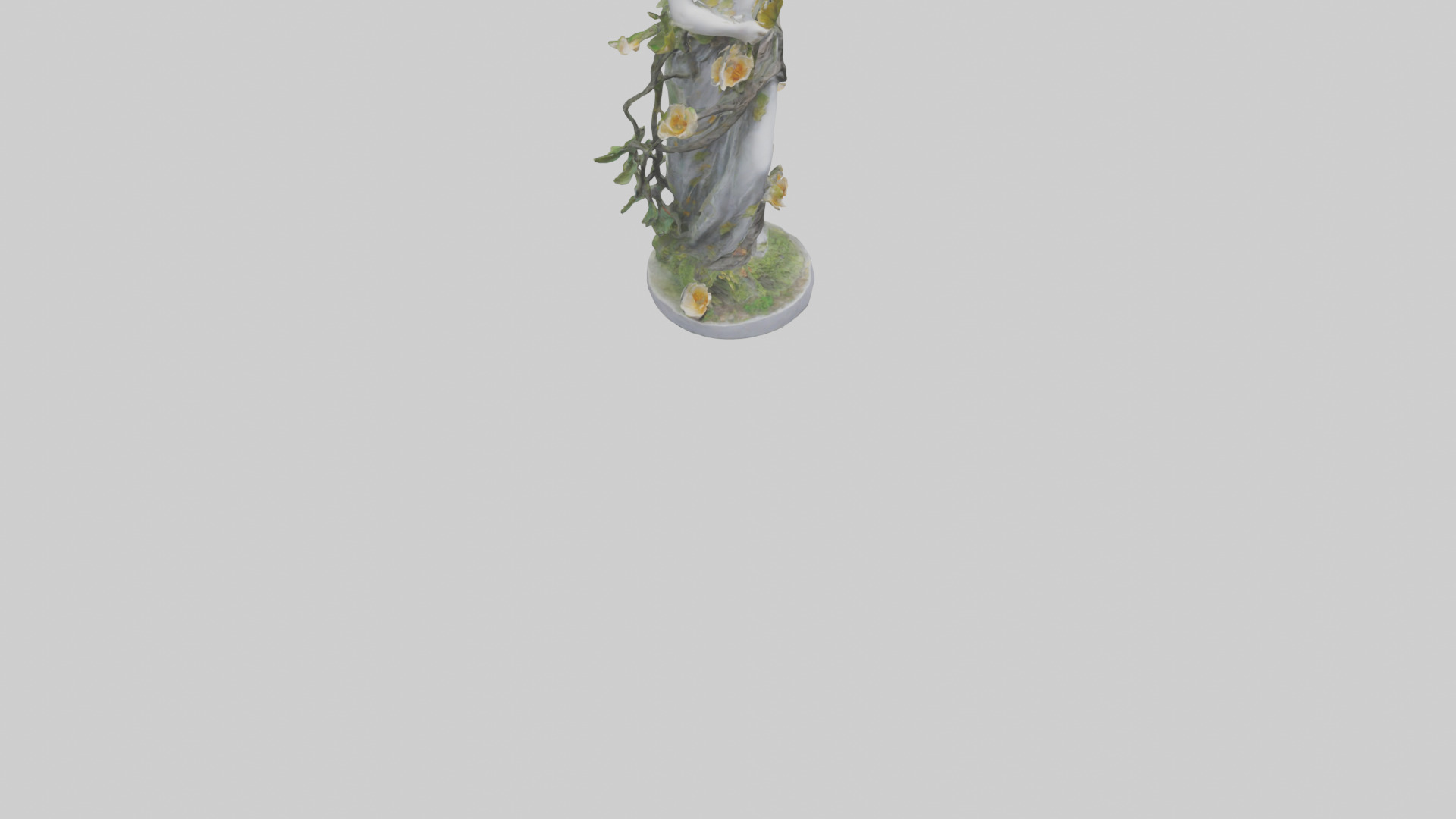 Beauty of Nature statue model 3D model_8