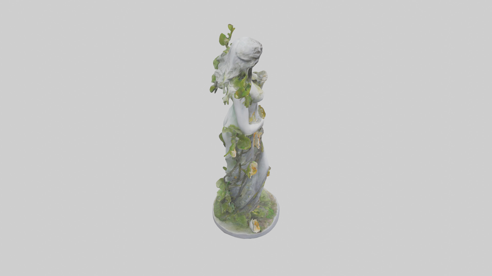 Beauty of Nature statue model 3D model_18