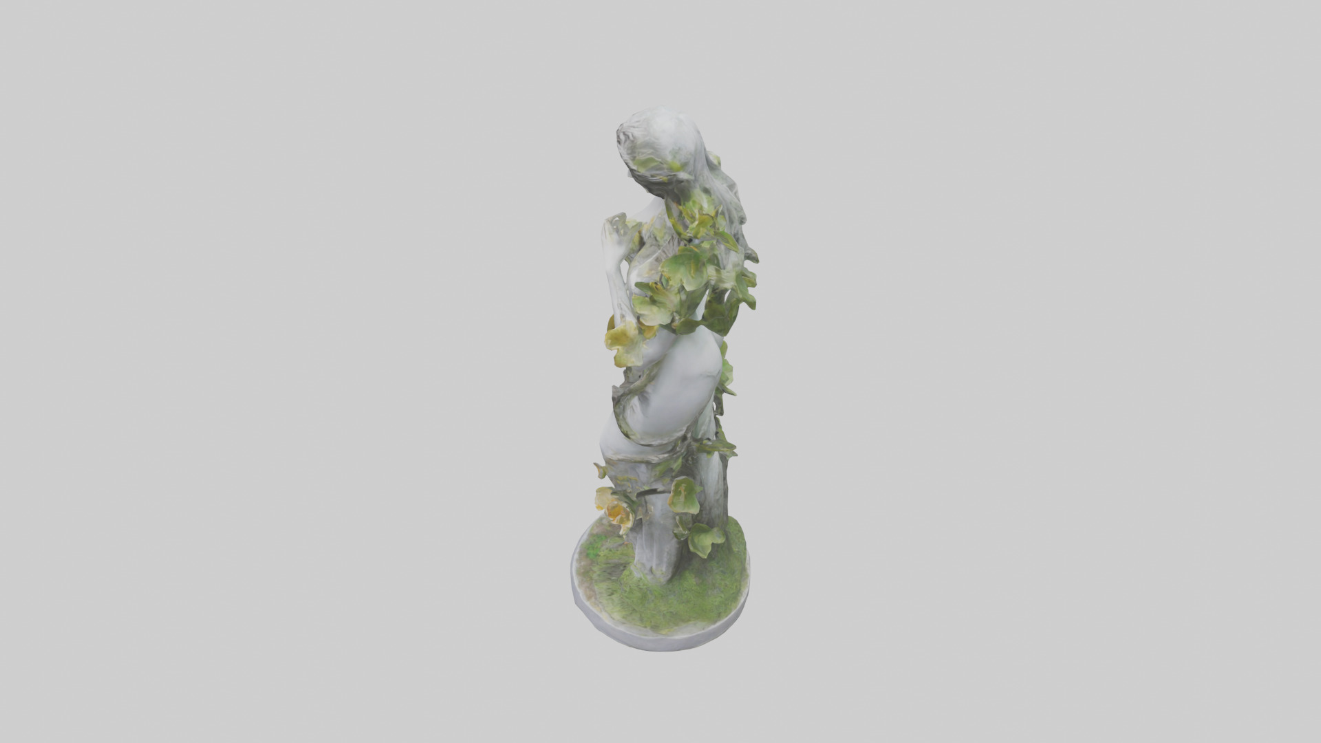 Beauty of Nature statue model 3D model_17