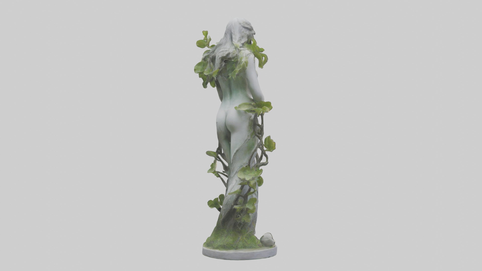 Beauty of Nature statue model 3D model_4