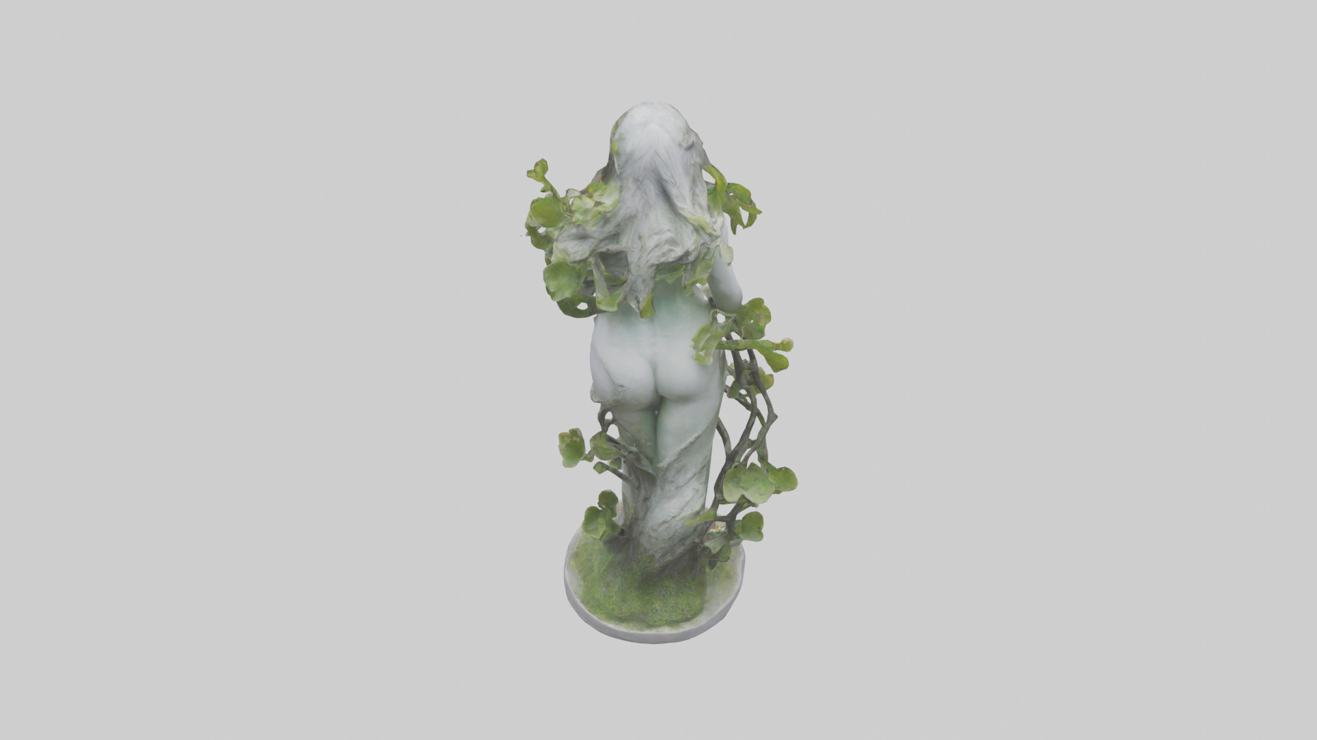 Beauty of Nature statue model 3D model_15