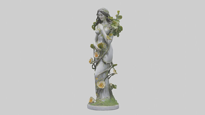 Beauty of Nature statue model 3D model