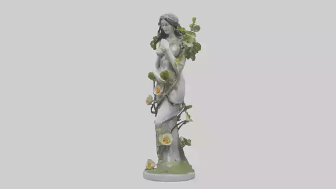 Beauty of Nature statue model 3D model