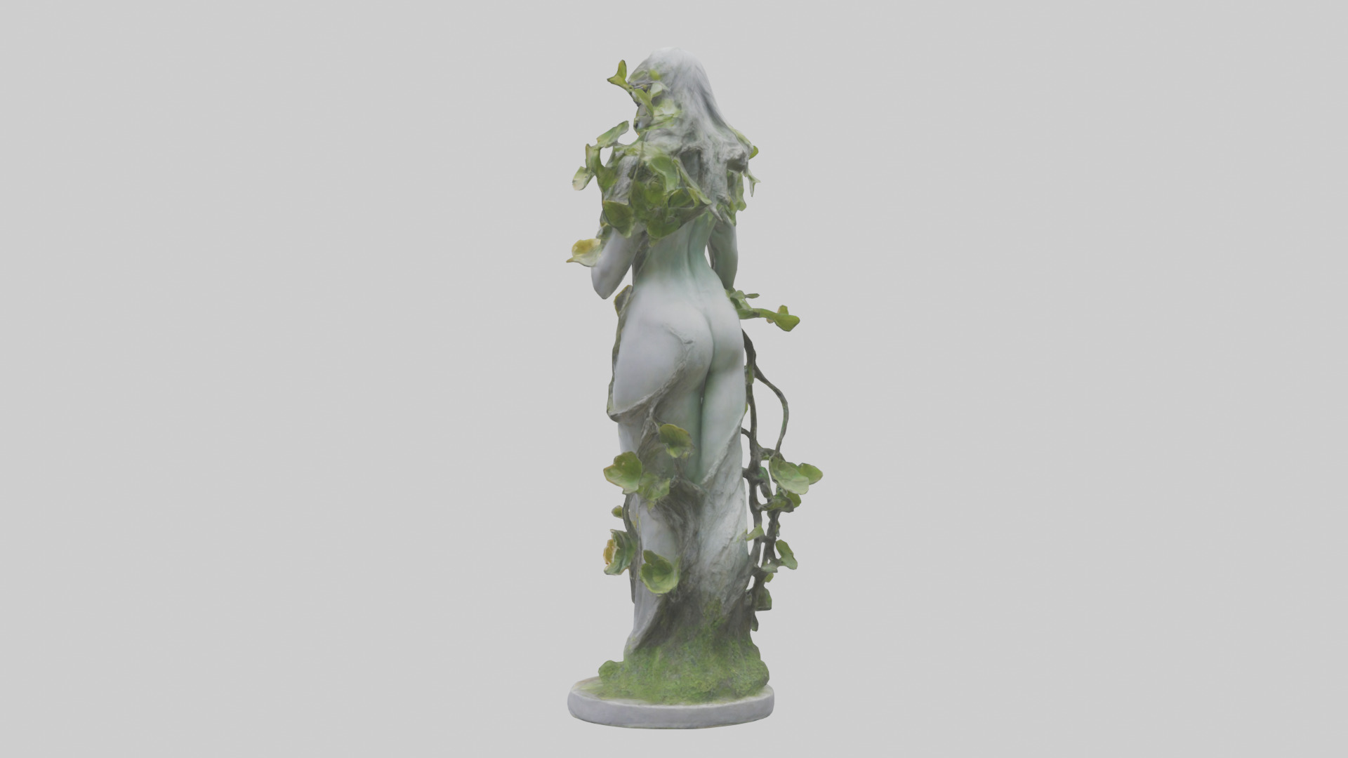 Beauty of Nature statue model 3D model_3