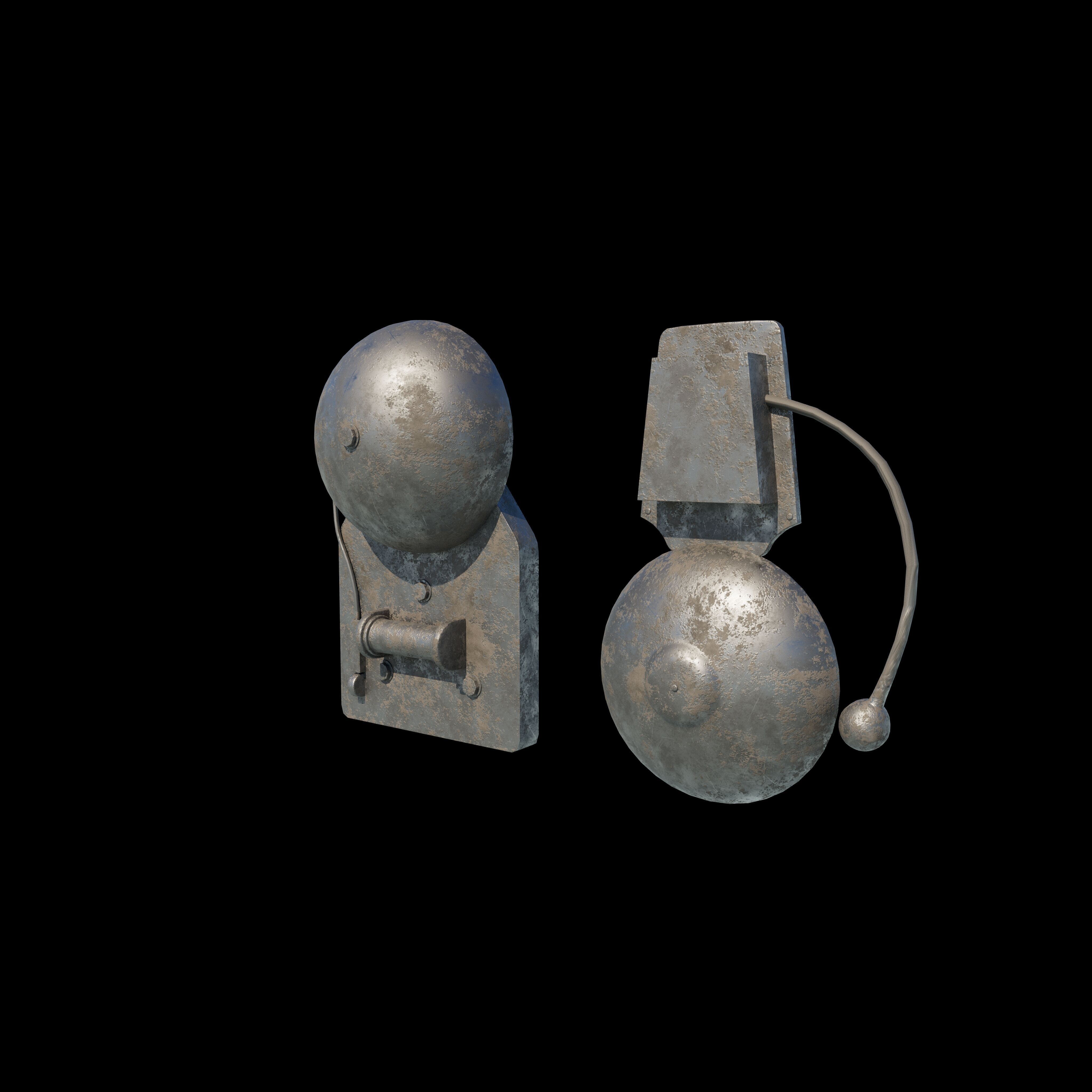 Vintage Bell 3D model_10