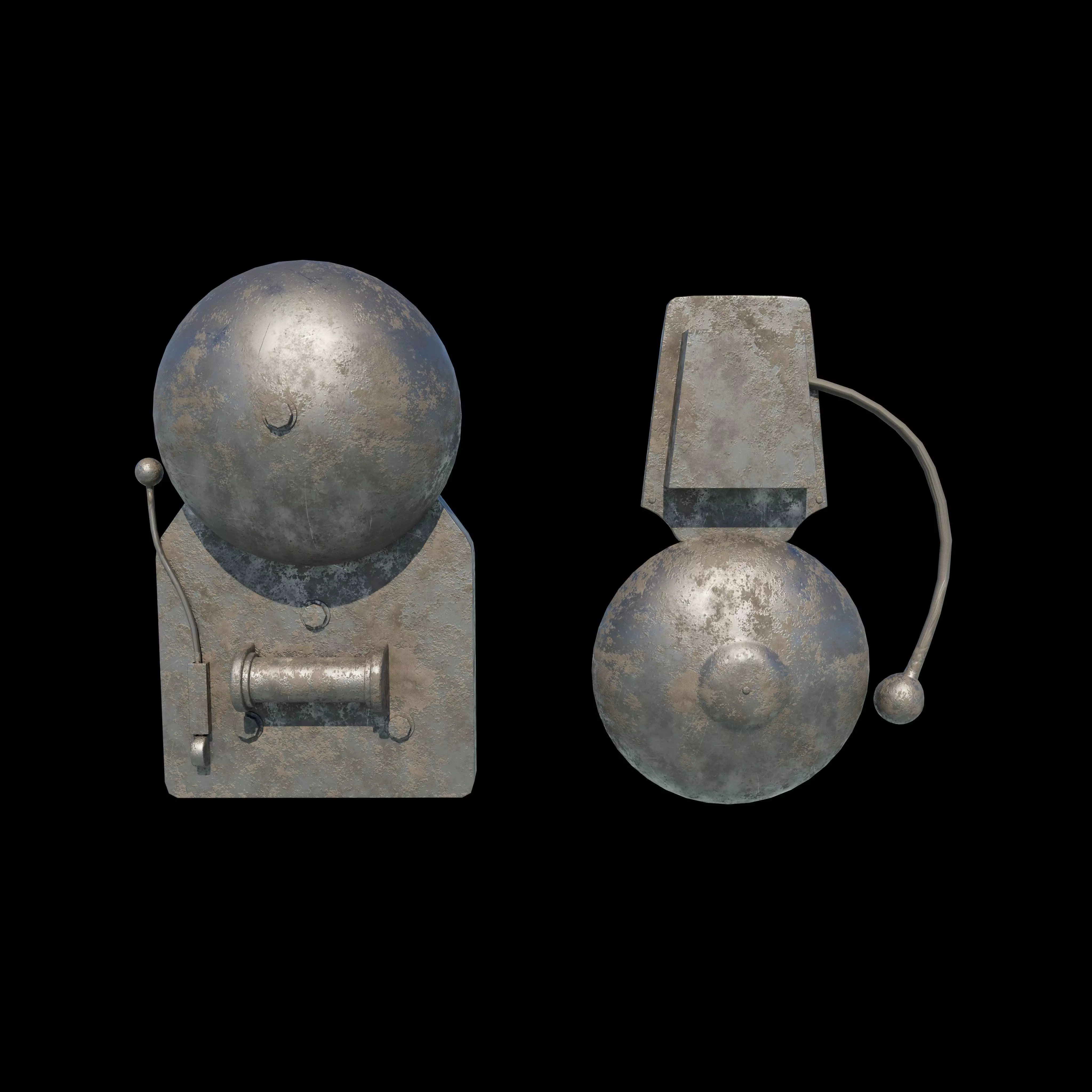 Vintage Bell 3D model_0