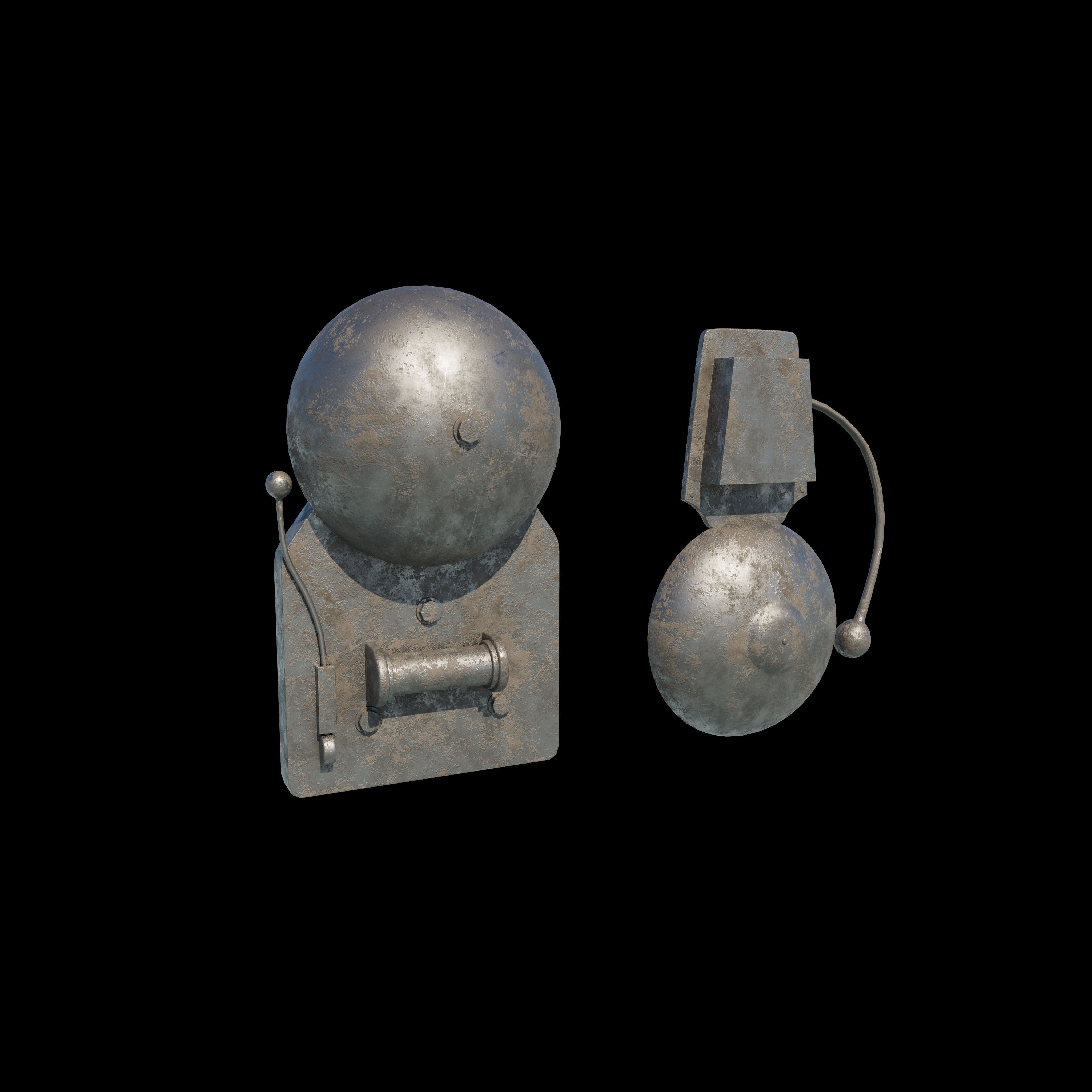 Vintage Bell 3D model_5