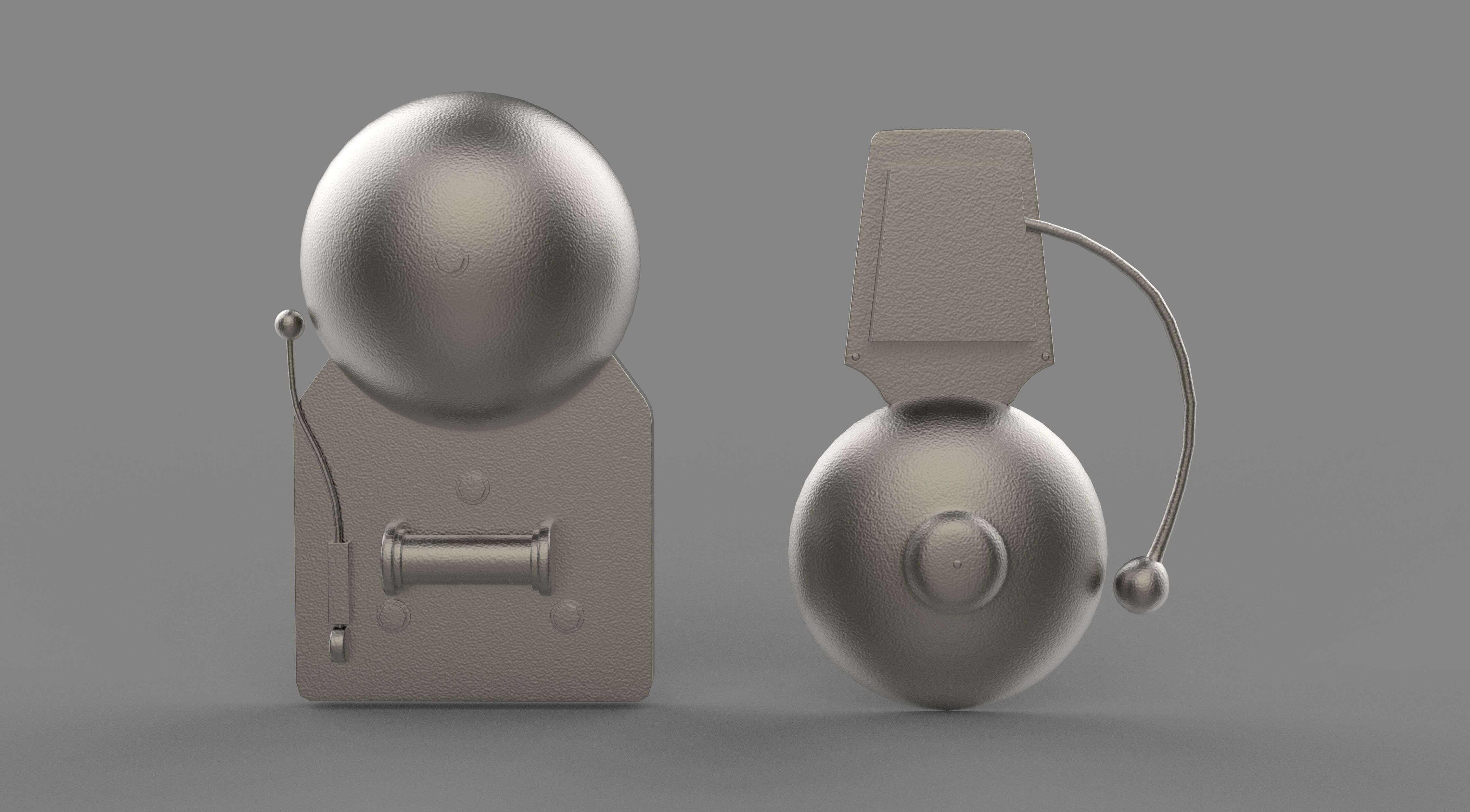 Vintage Bell 3D model_8