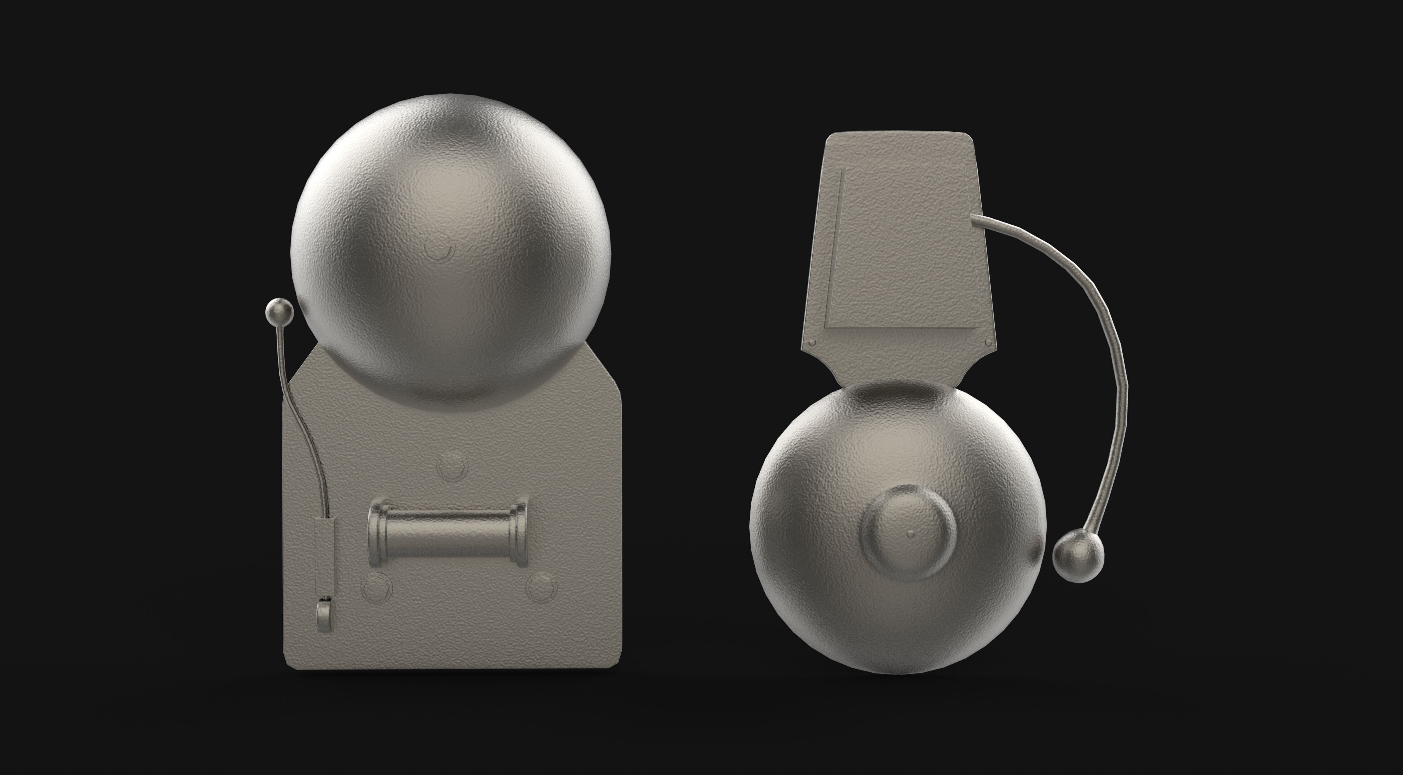 Vintage Bell 3D model_9