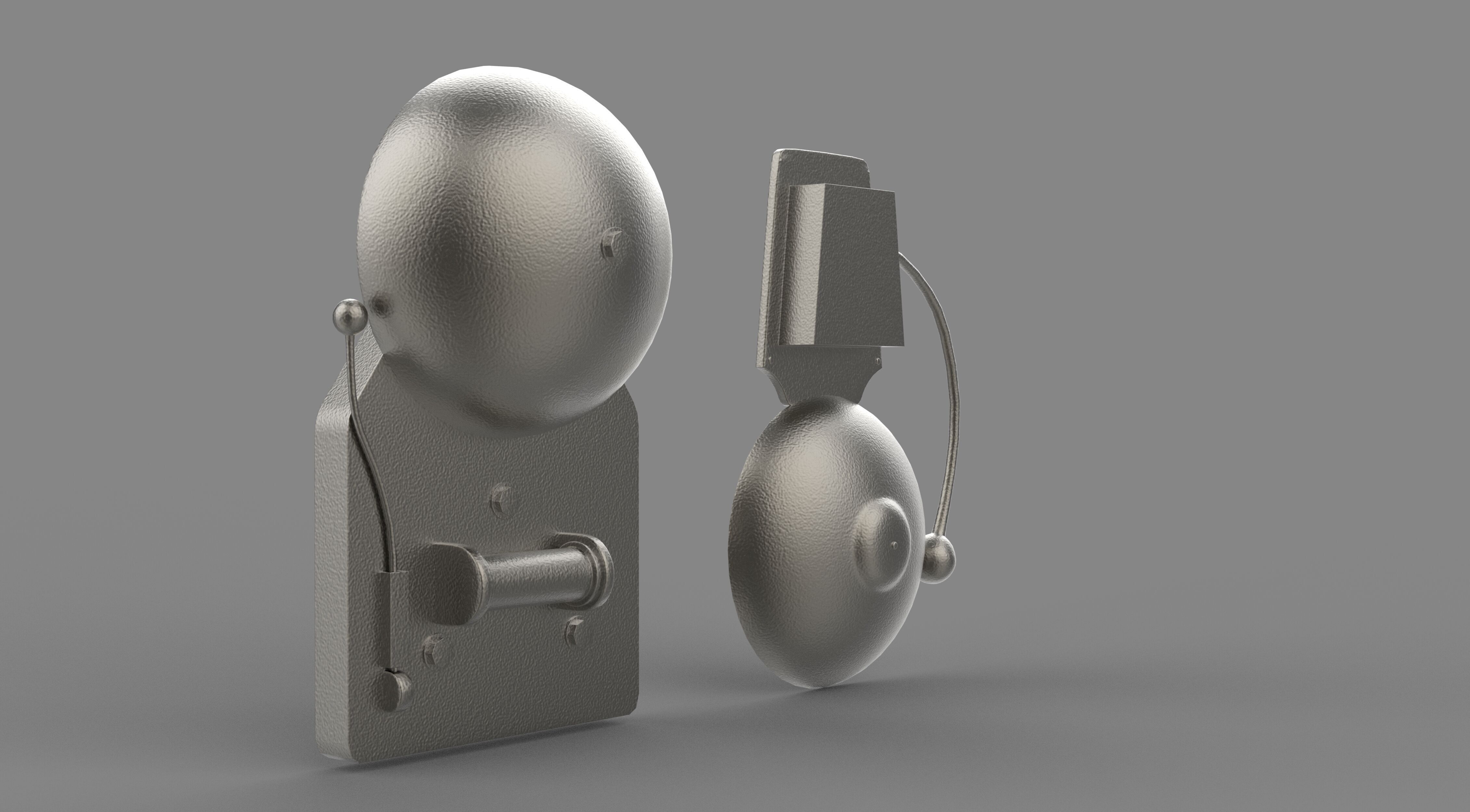 Vintage Bell 3D model_2