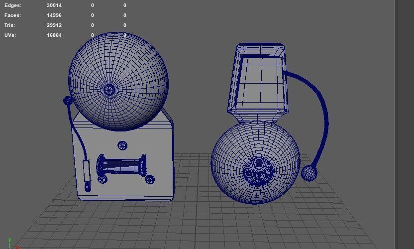 Vintage Bell 3D model_13