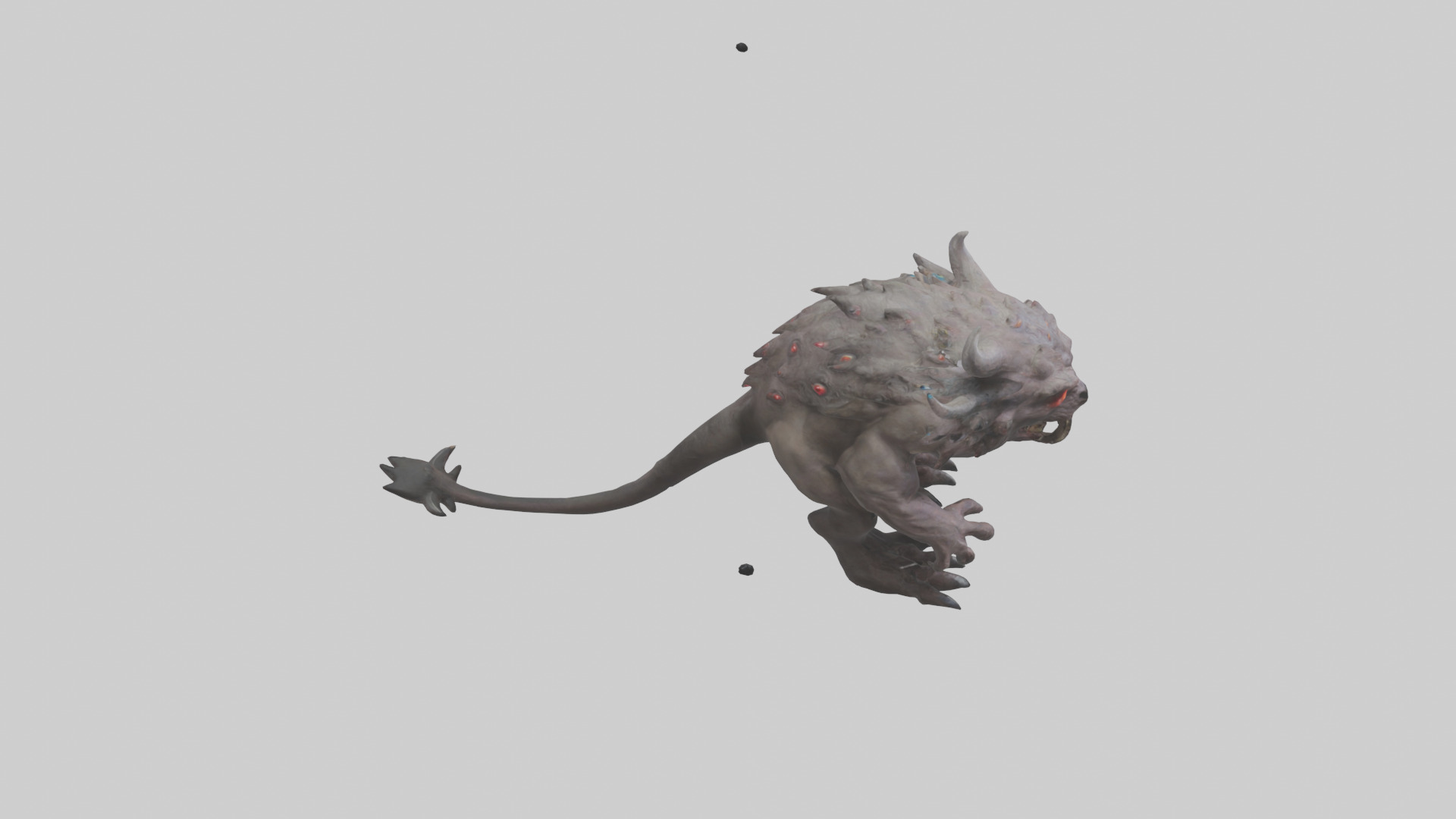 Beast with multiple eyes model 3D model_18