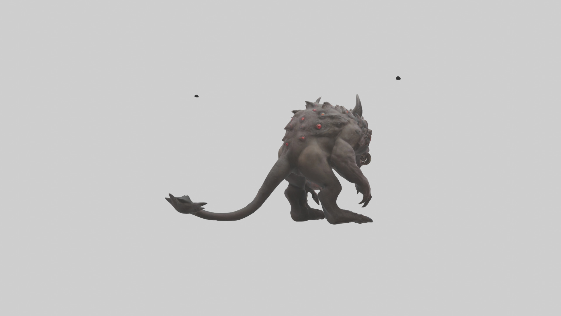 Beast with multiple eyes model 3D model_19