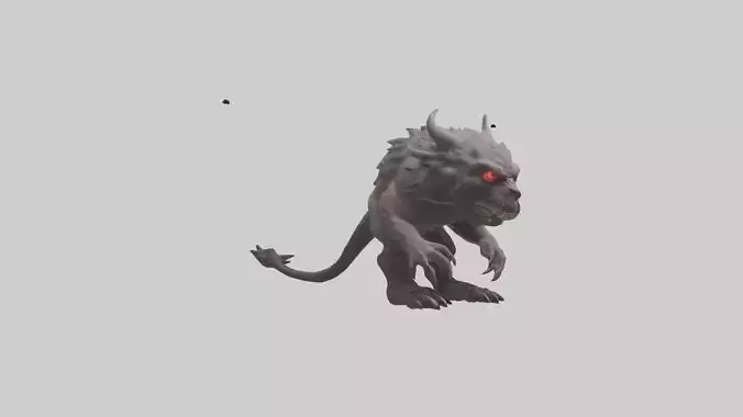 Beast with multiple eyes model