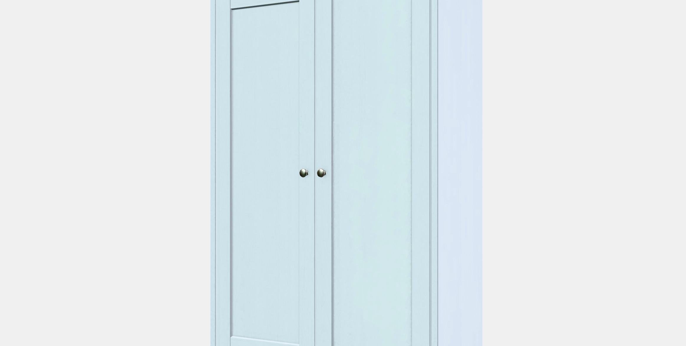 HAVSTA wardrobe Low-poly 3D model_13