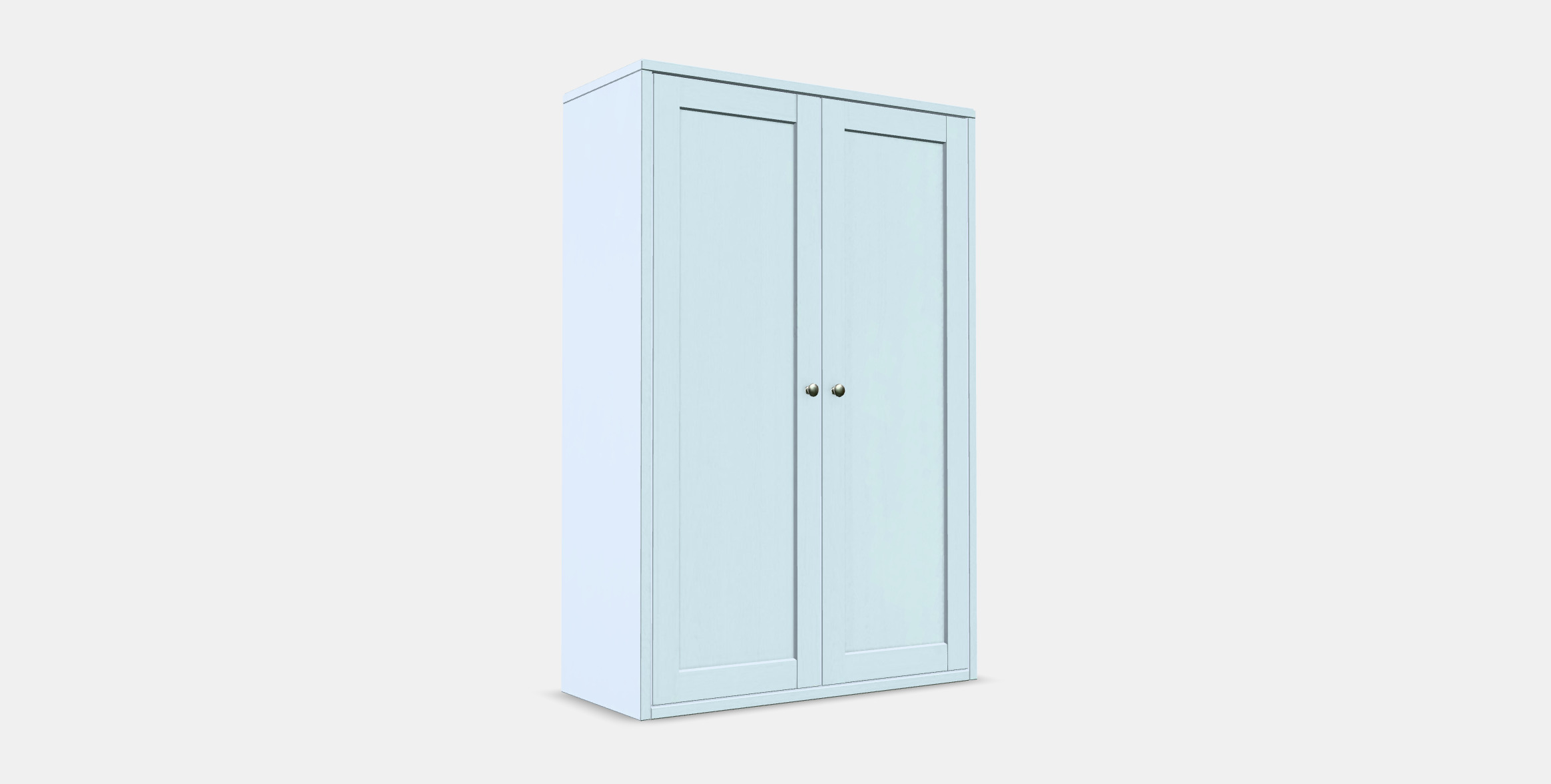 HAVSTA wardrobe Low-poly 3D model_2