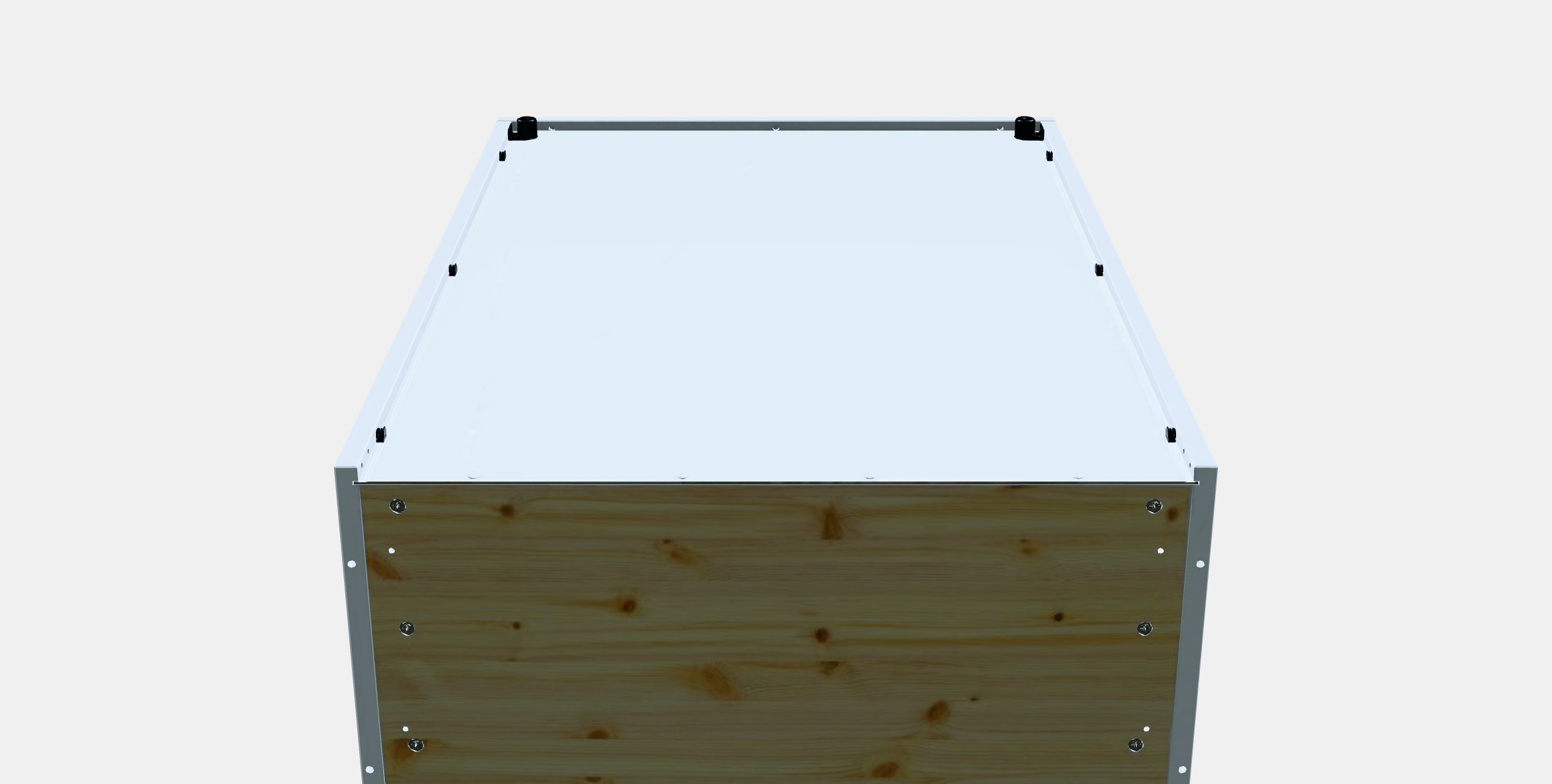 HAVSTA wardrobe Low-poly 3D model_8