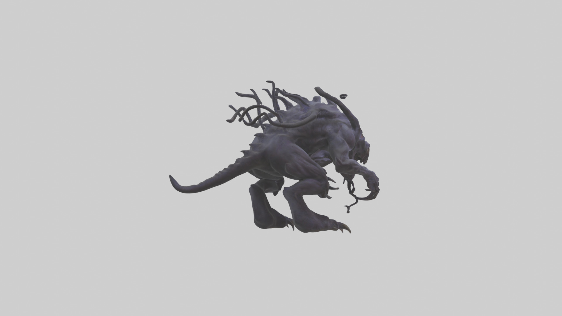 Beast from the Void model Low-poly 3D model_2