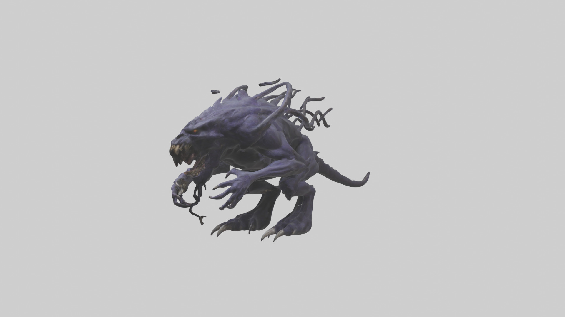 Beast from the Void model Low-poly 3D model_8