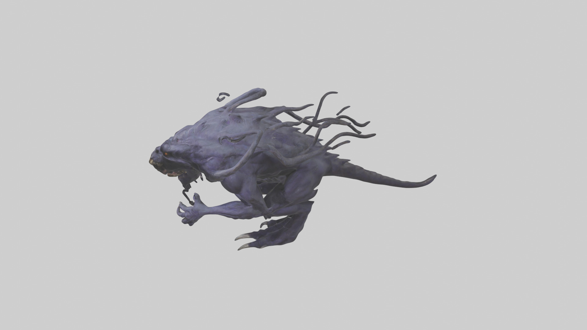 Beast from the Void model Low-poly 3D model_17