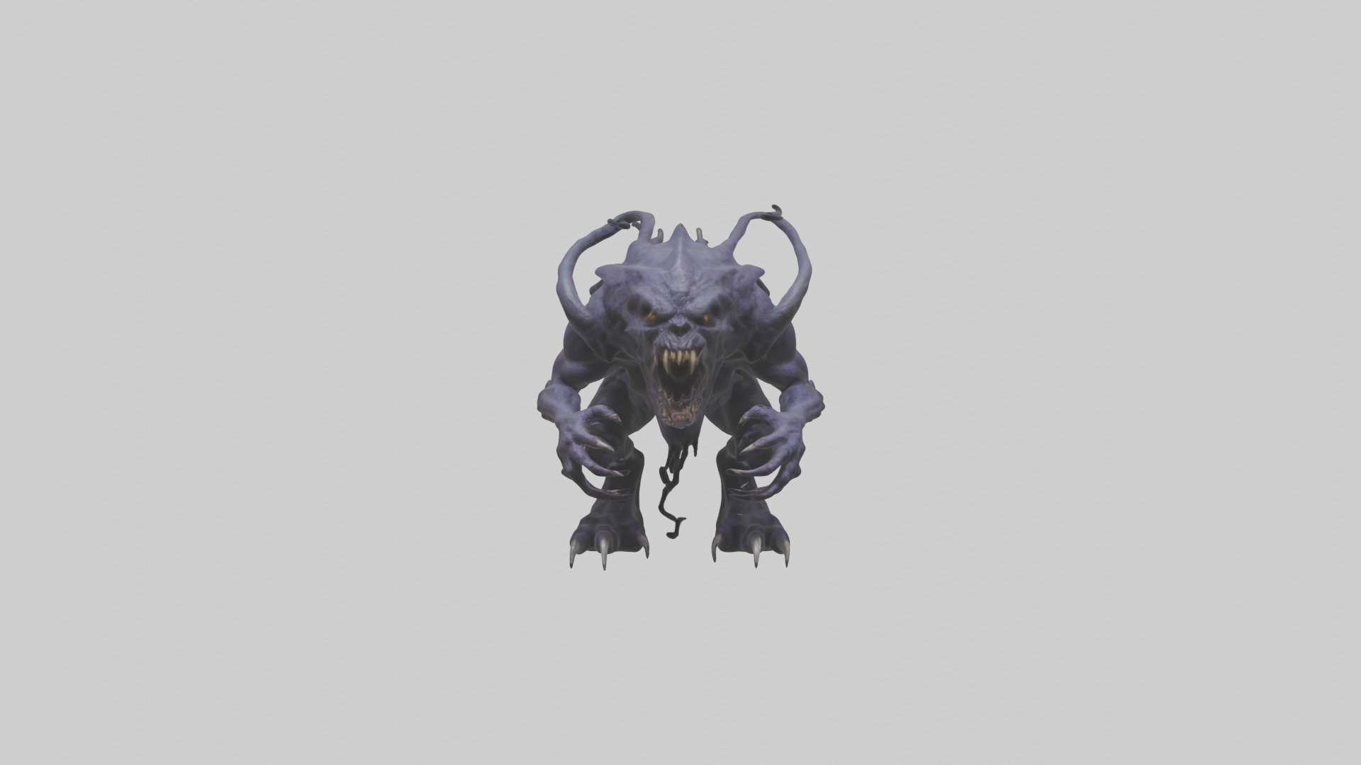 Beast from the Void model Low-poly 3D model_9