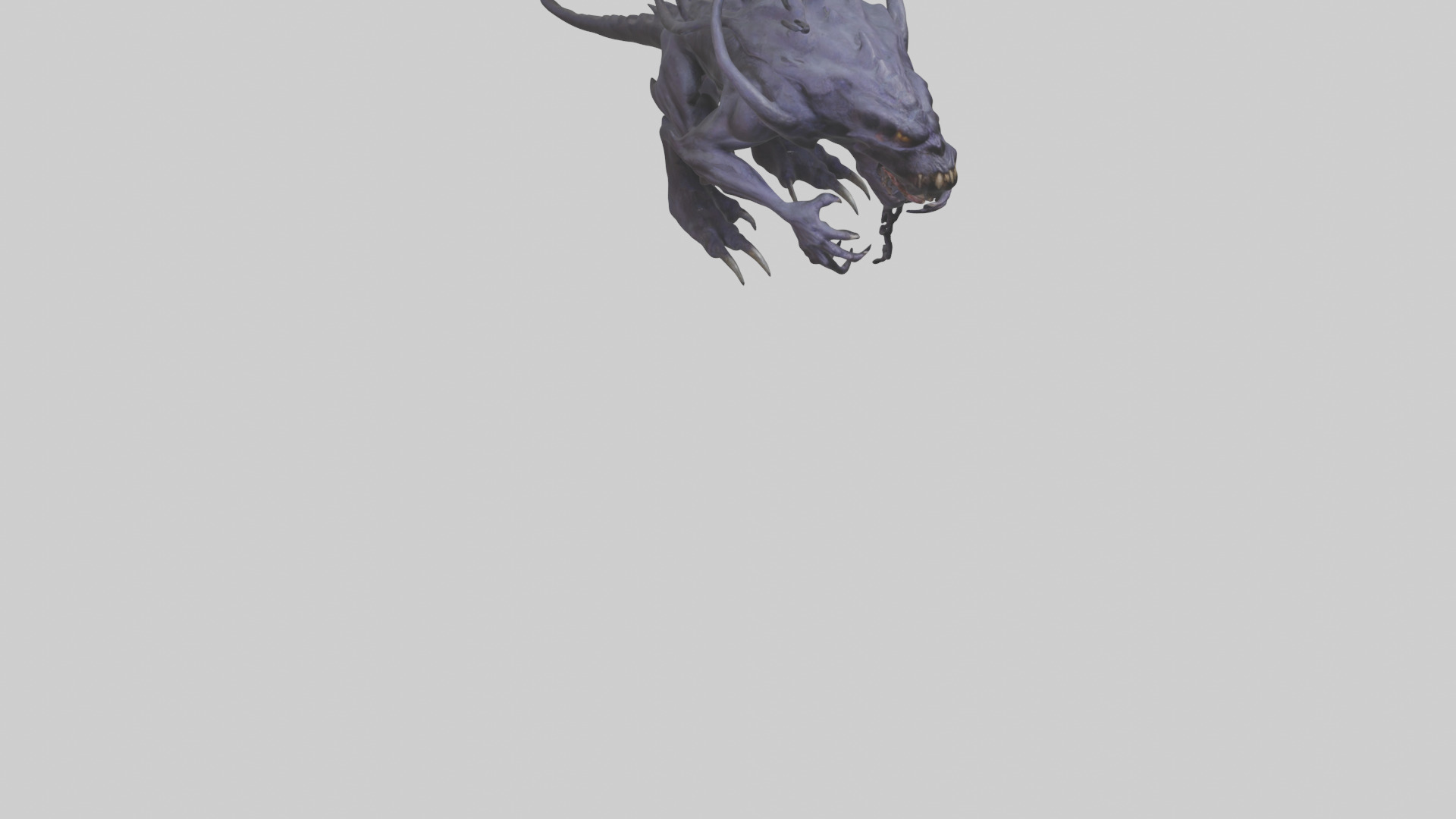 Beast from the Void model Low-poly 3D model_6