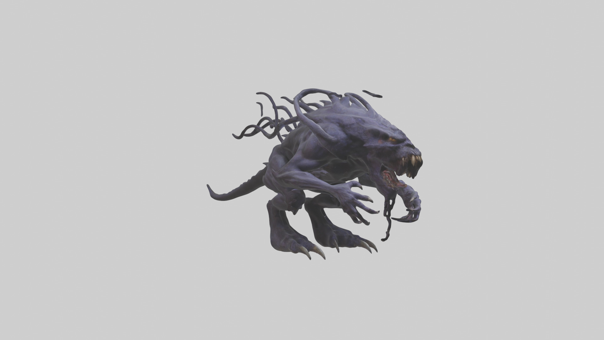 Beast from the Void model Low-poly 3D model_11