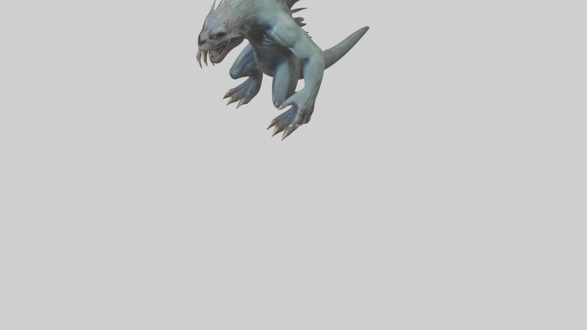 Beast from the Depths model Low-poly 3D model_5