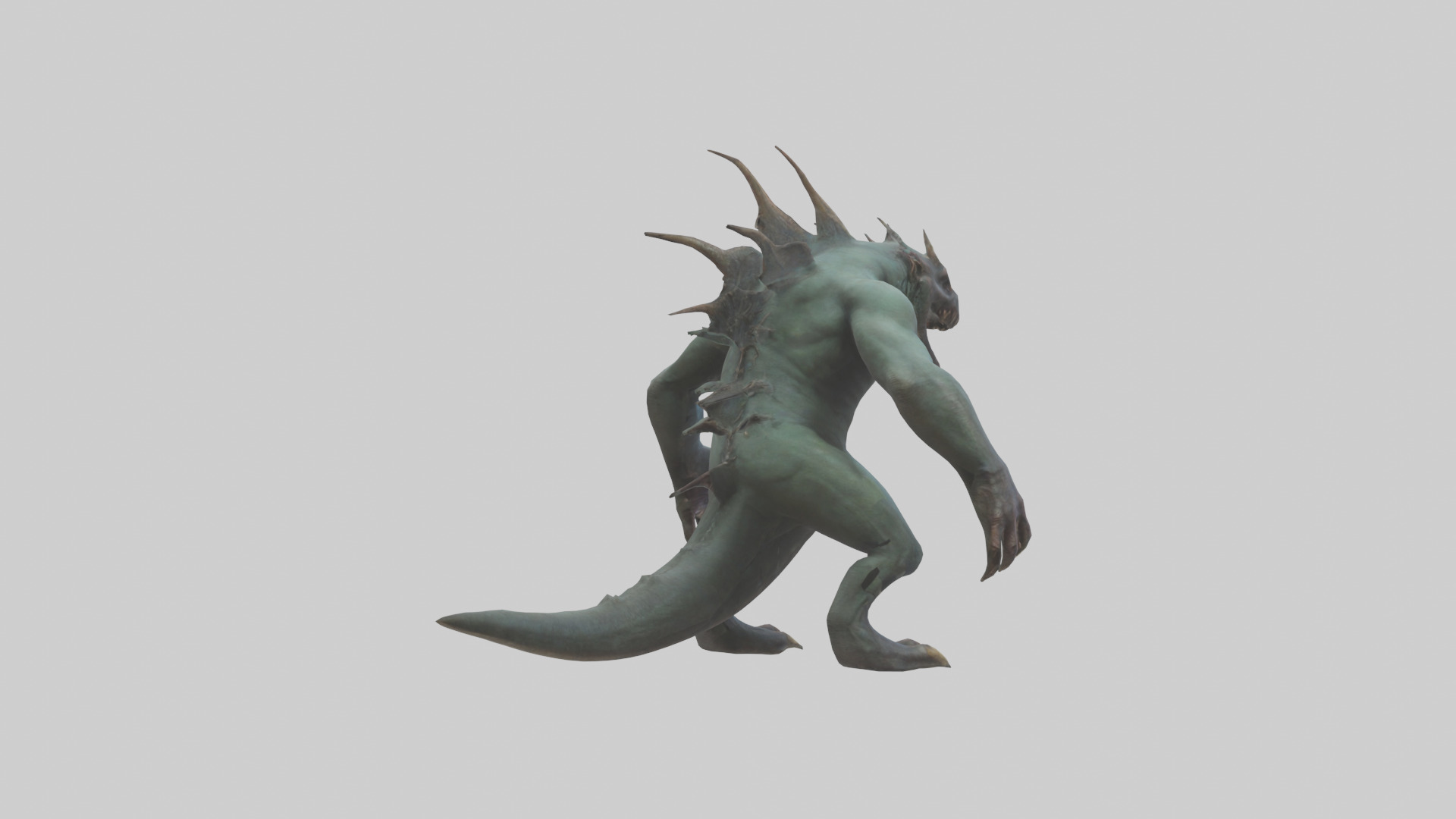 Beast from the Depths model Low-poly 3D model_2