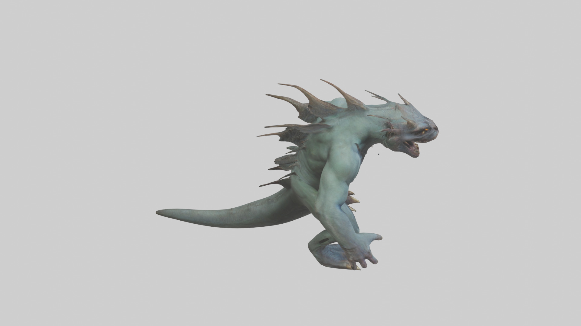 Beast from the Depths model Low-poly 3D model_18