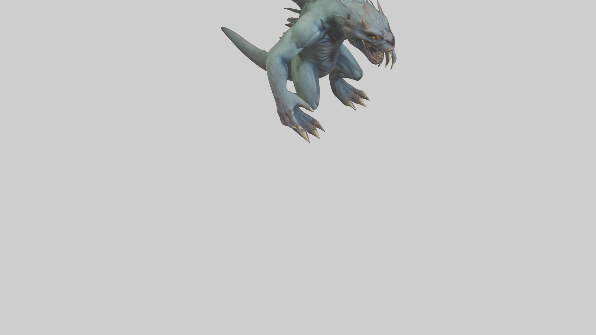 Beast from the Depths model Low-poly 3D model_6