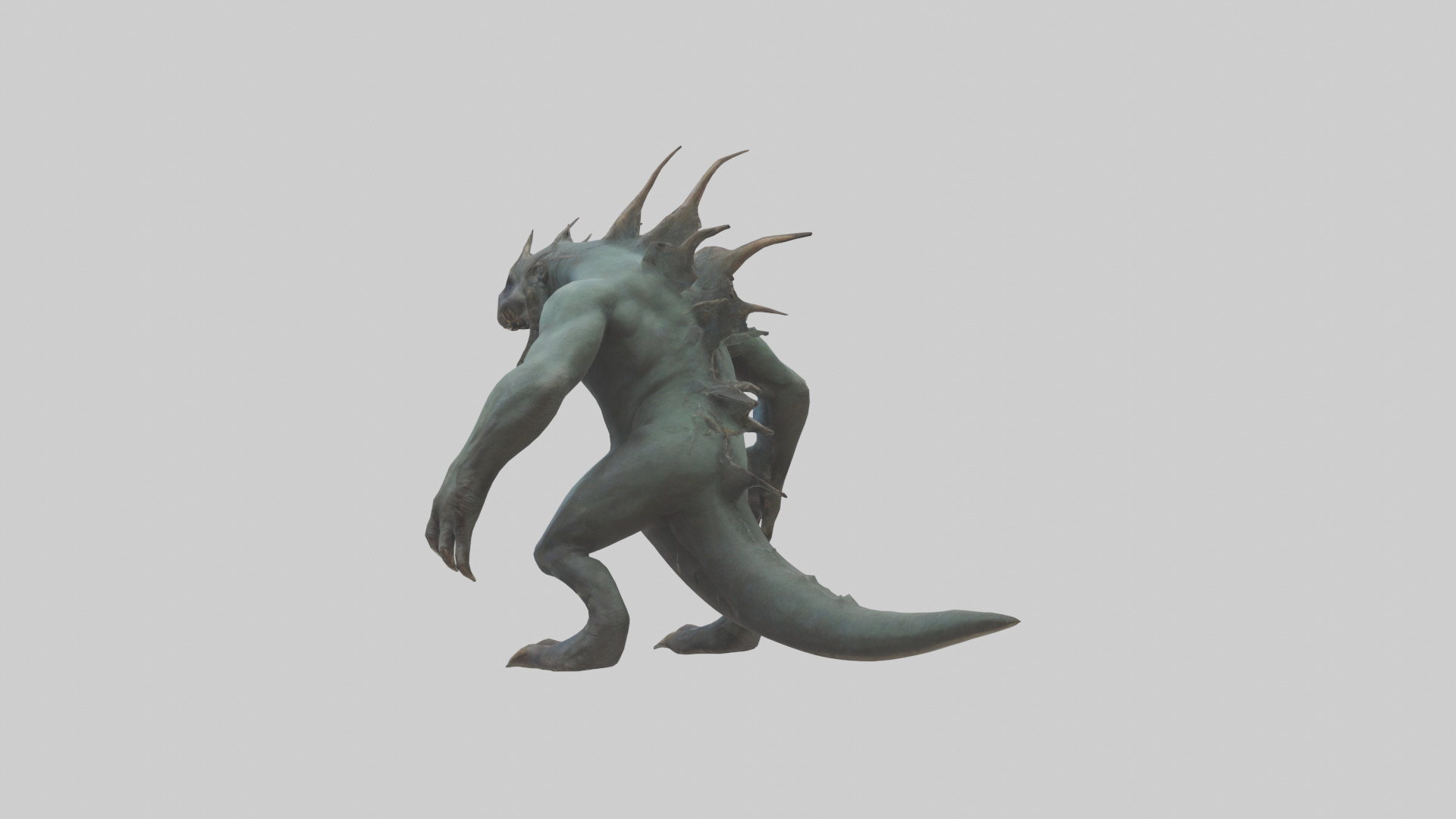 Beast from the Depths model Low-poly 3D model_1
