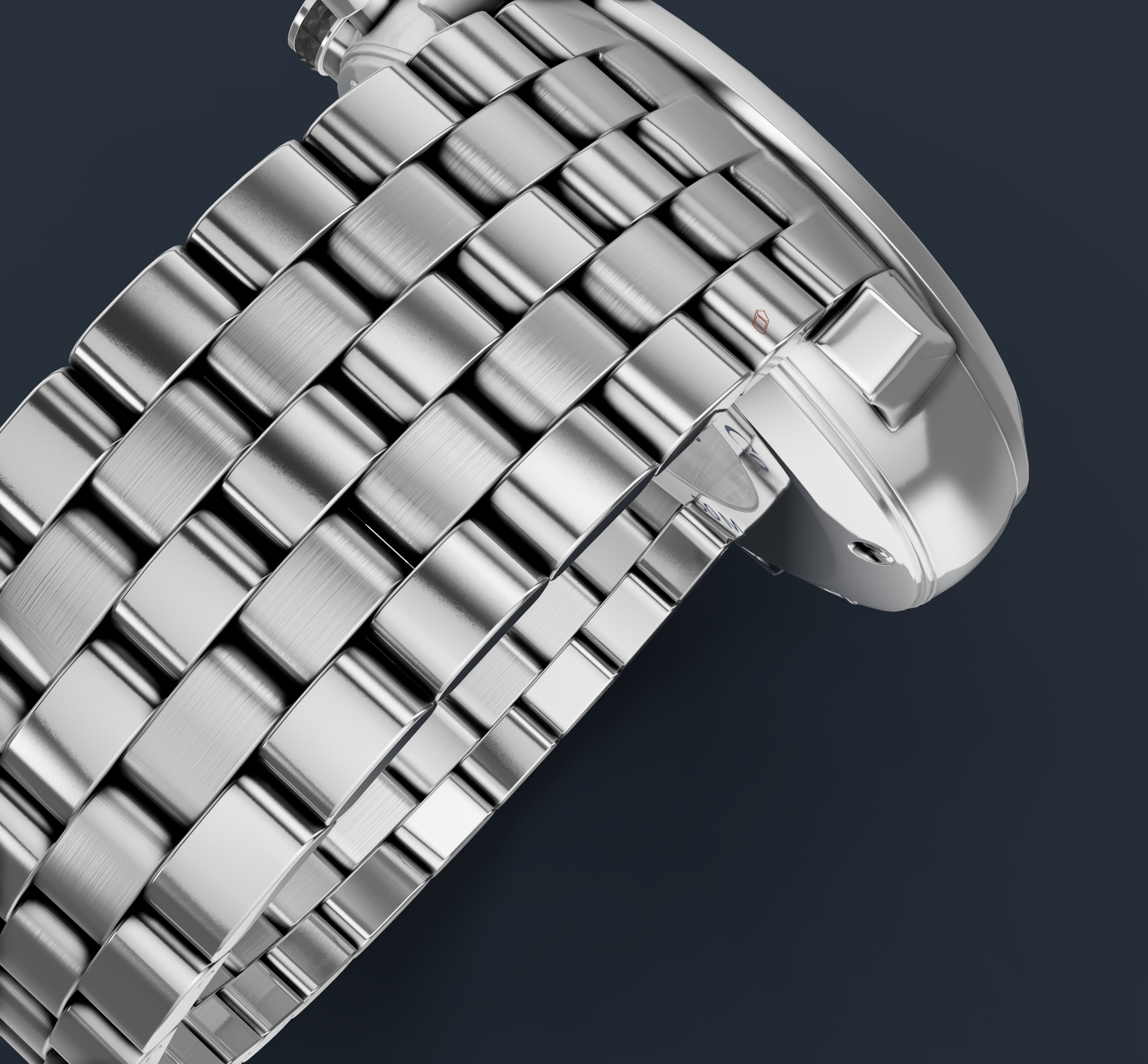 CHRONO 4 Low-poly 3D model_4