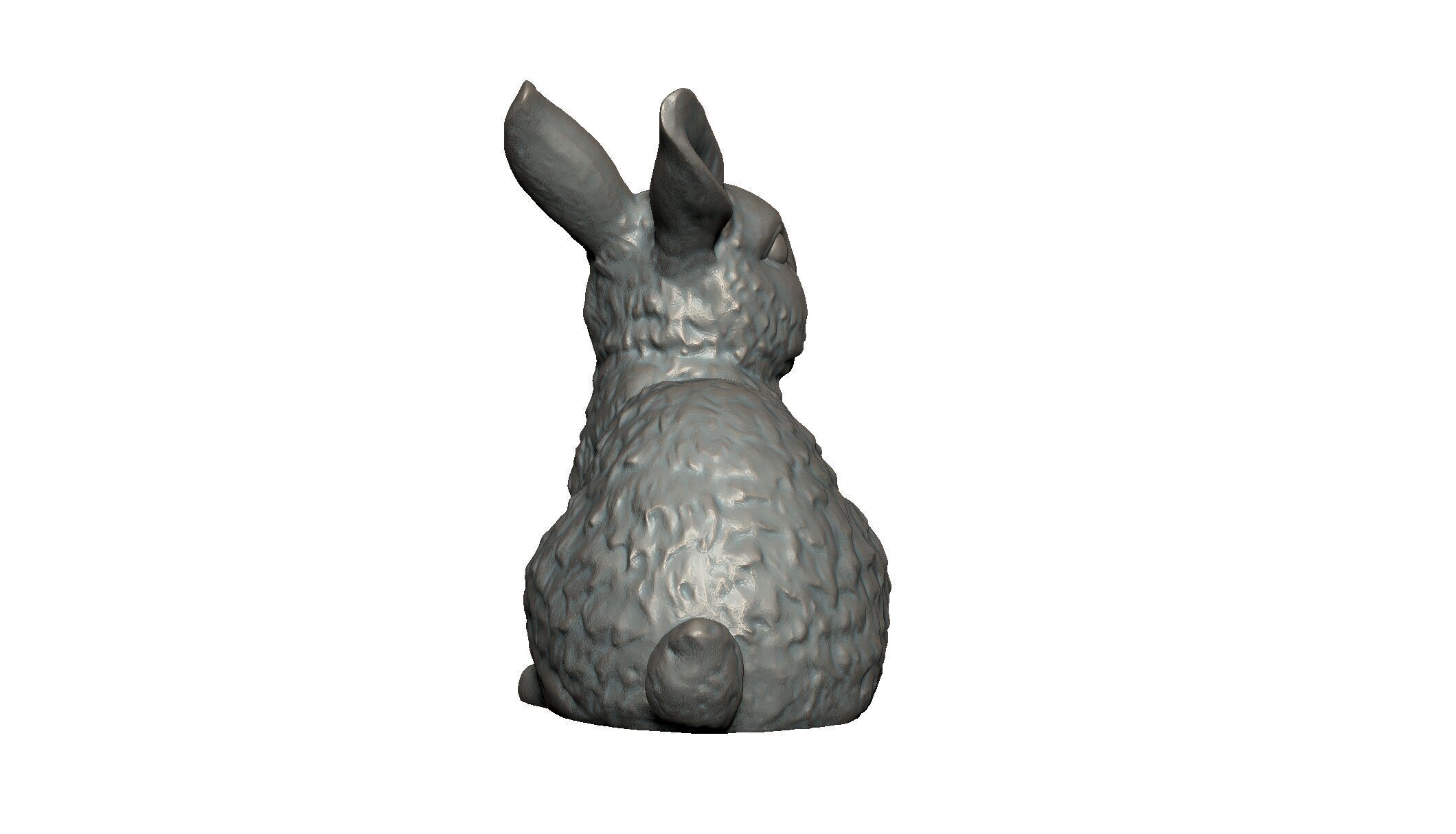 rabbit 3D print model_5