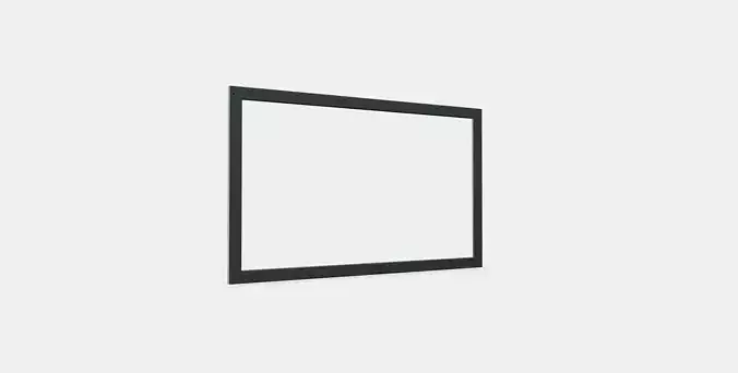 KOMPLEMENT Glass shelf 2 Low-poly 3D model