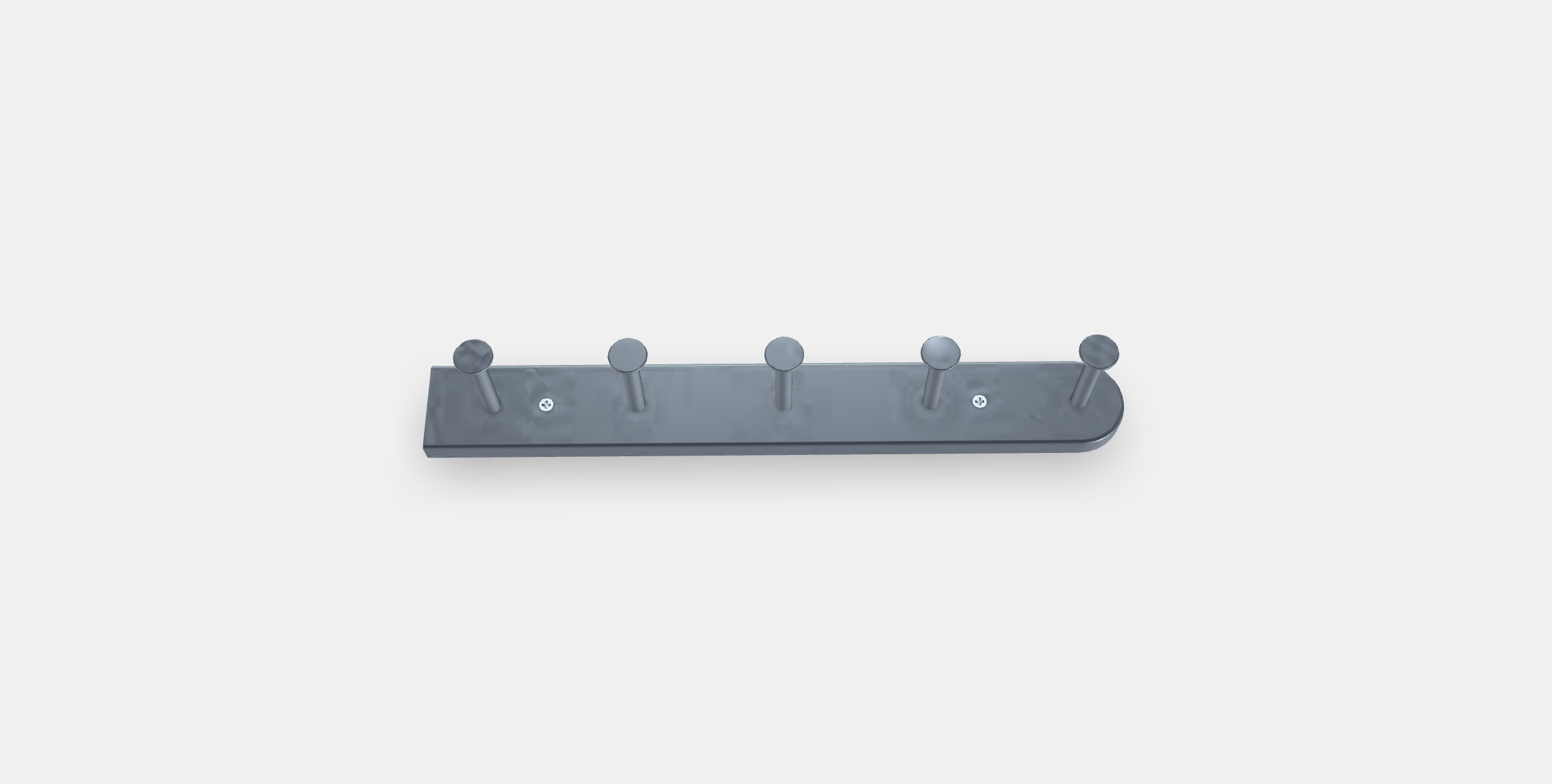 KOMPLEMENT Pull-out multi-use hanger Low-poly 3D model_3