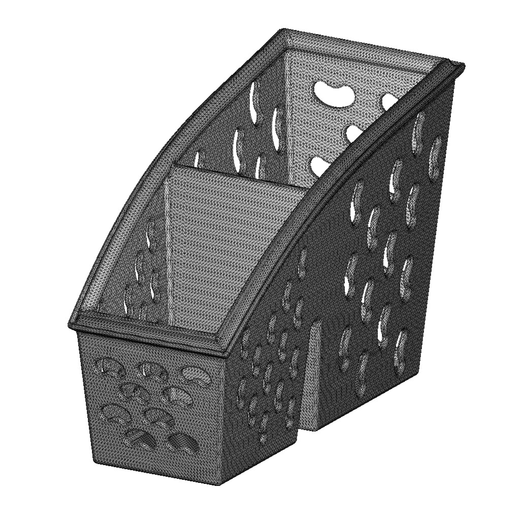 Stationery Objects Holder 3D print model_3