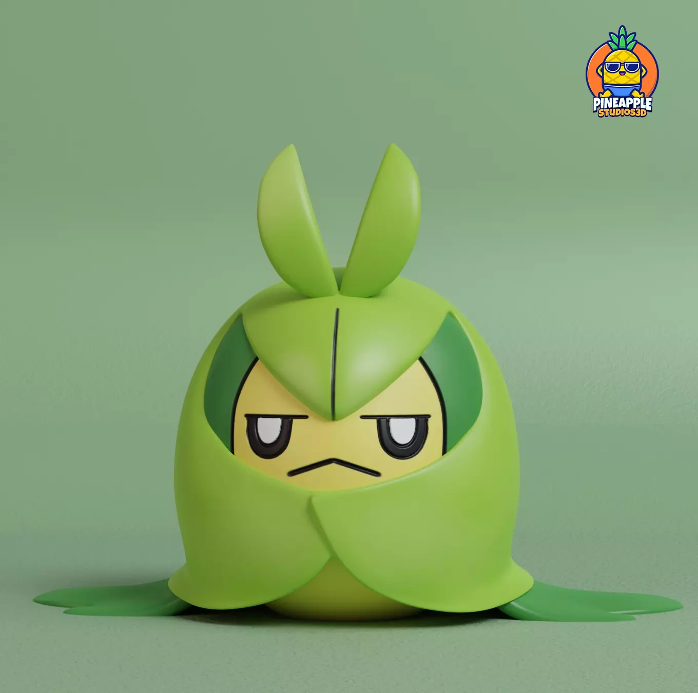 Pokemon - Swadloon 3D print model