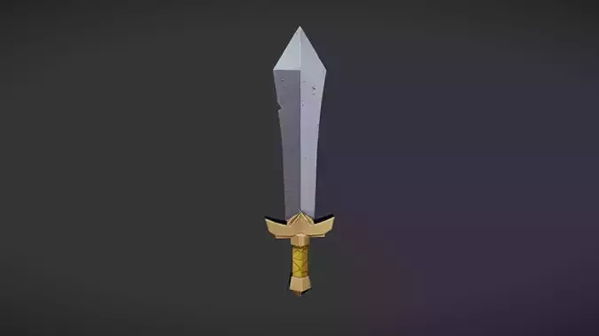 Fantasy-themed sword