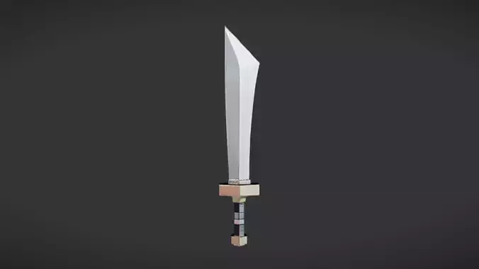 fantasy sword with long blade