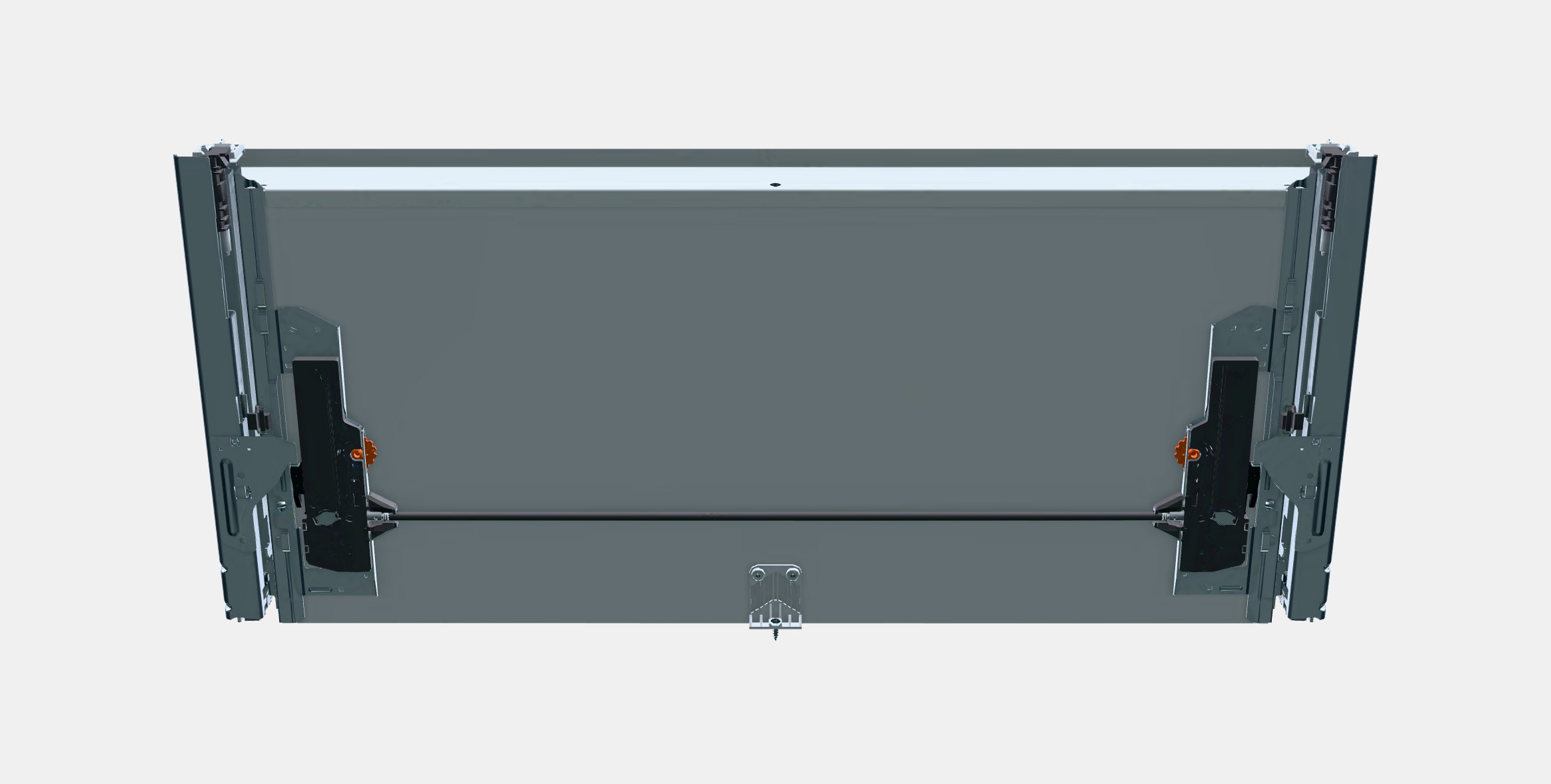 EXCEPTIONELL Drawer low with push to open 3D model_8