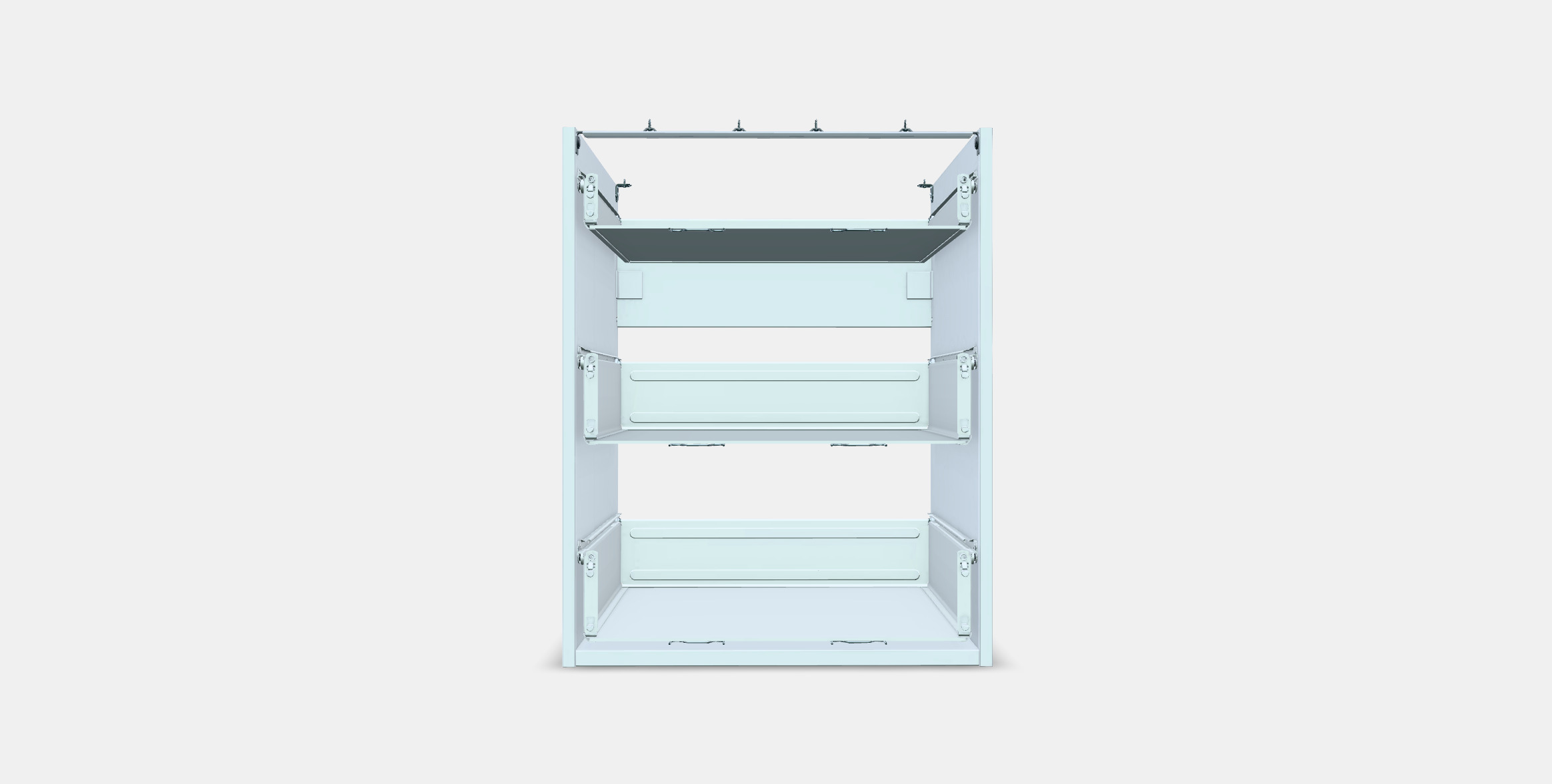 ENHET Base cb w 3 drawers 3D model_10