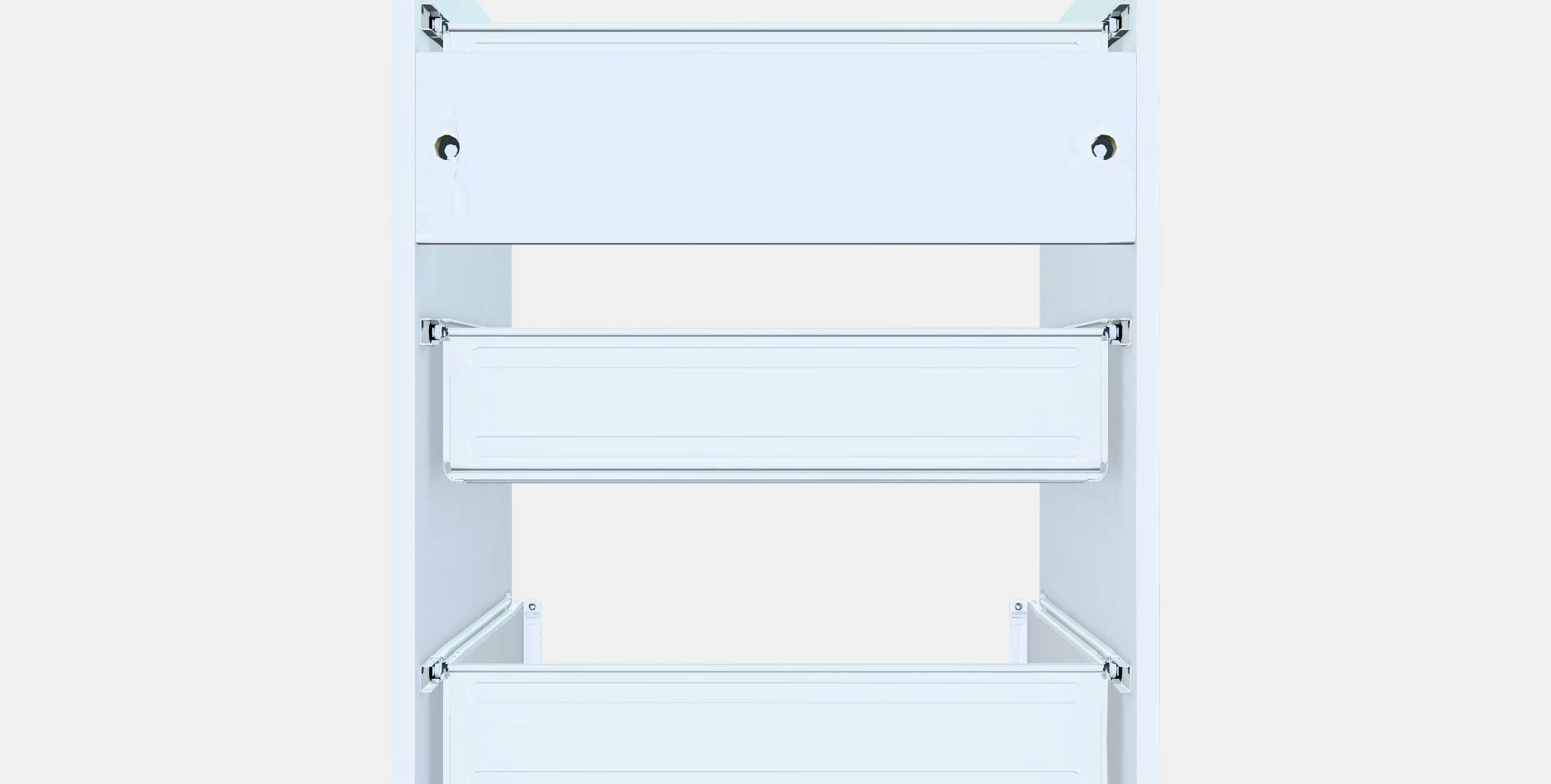 ENHET Base cb w 3 drawers 3D model_15