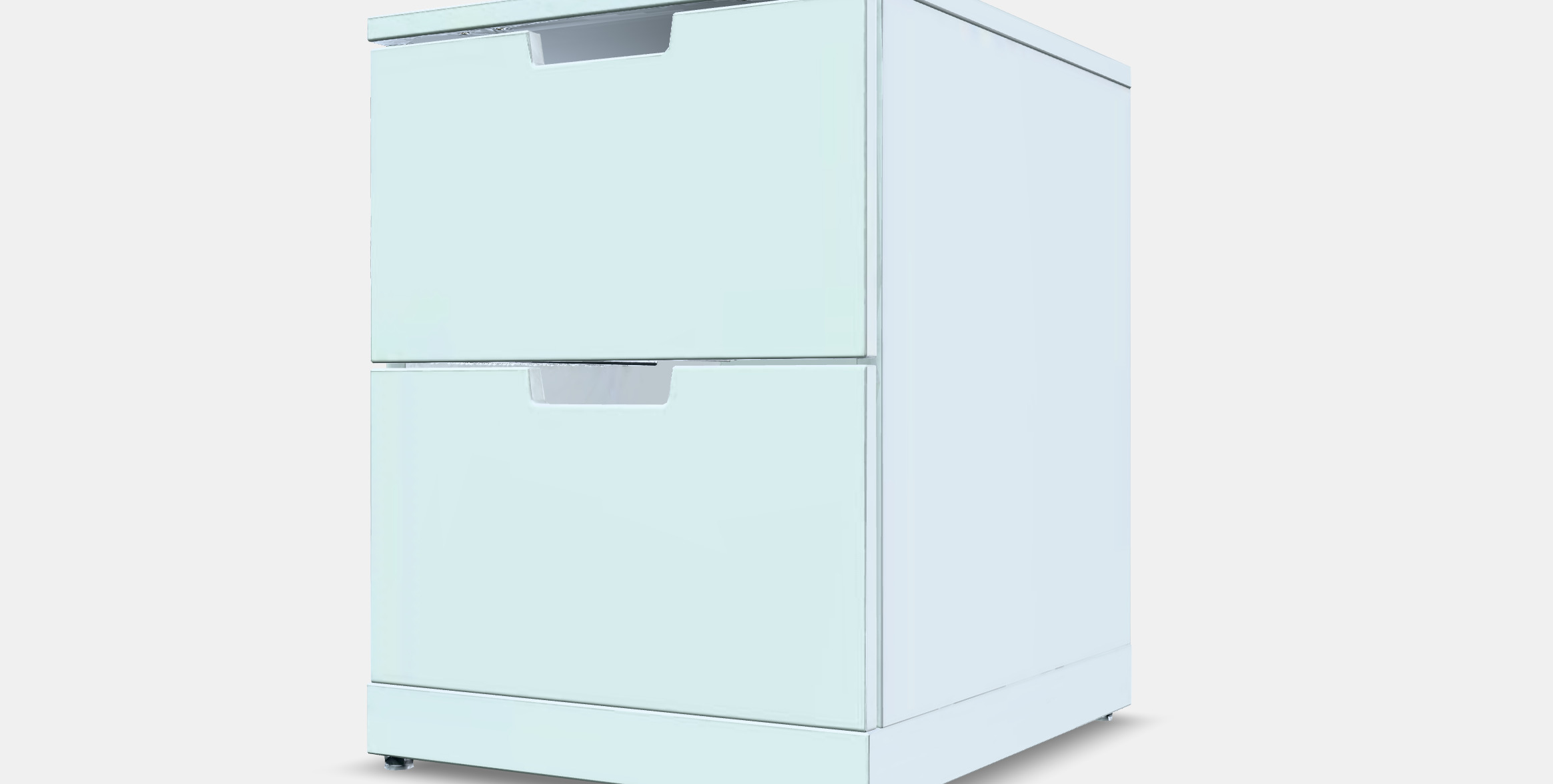 NORDLI Chest of 2 drawers 1 3D model_13