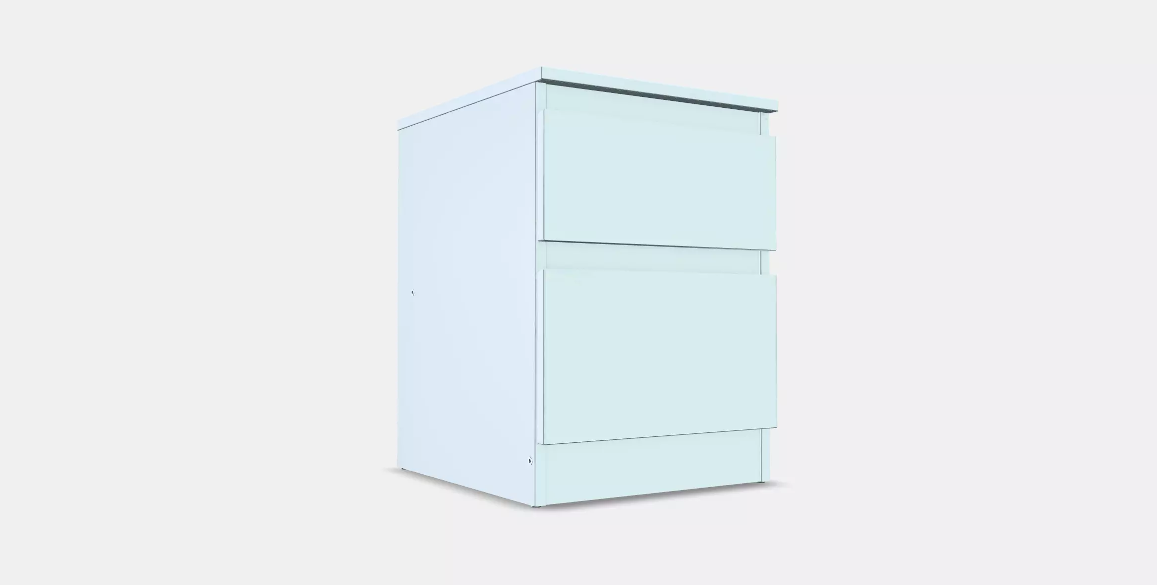 KULLEN Chest of 2 drawers 3D model_0