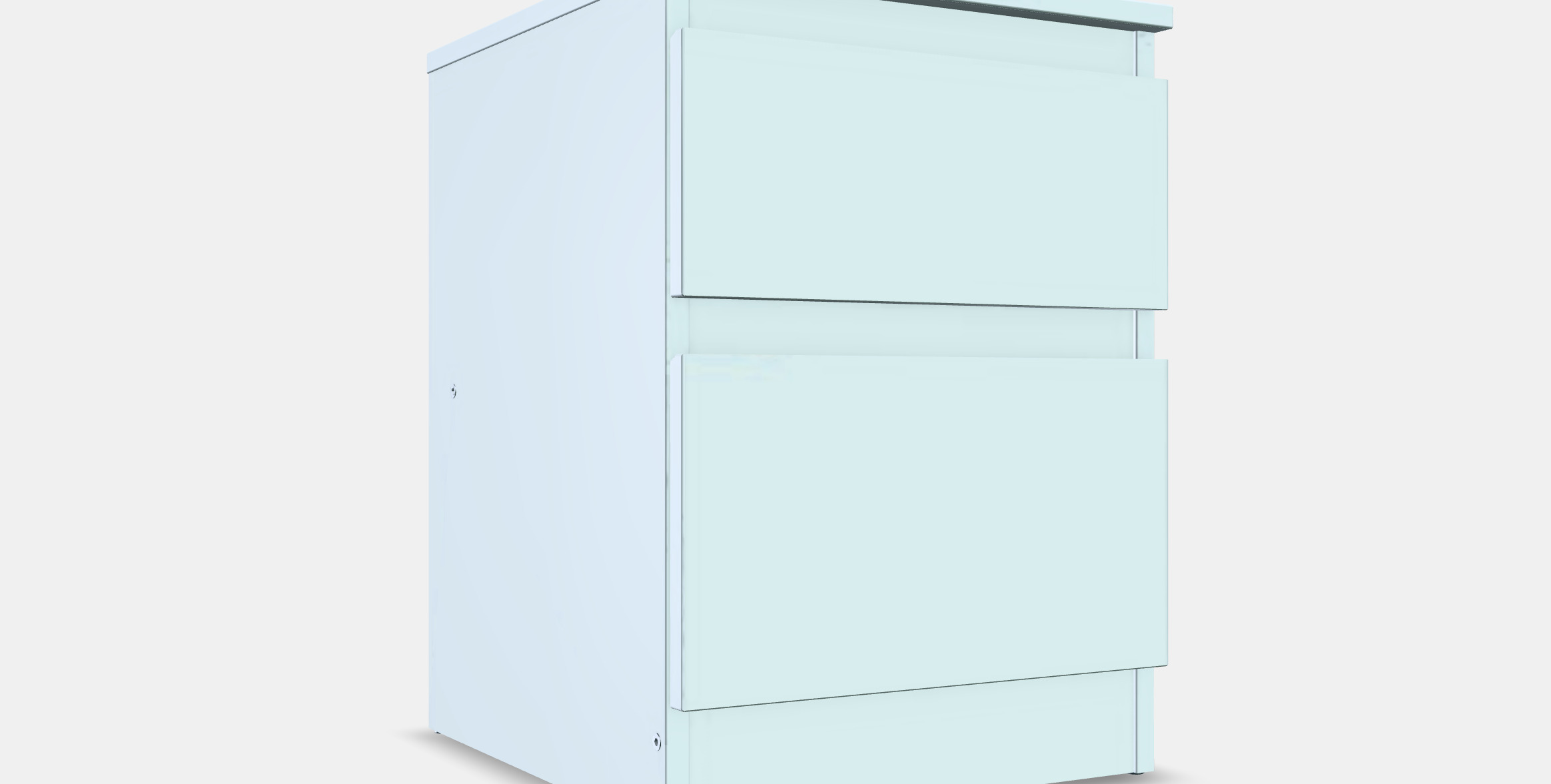 KULLEN Chest of 2 drawers 3D model_8